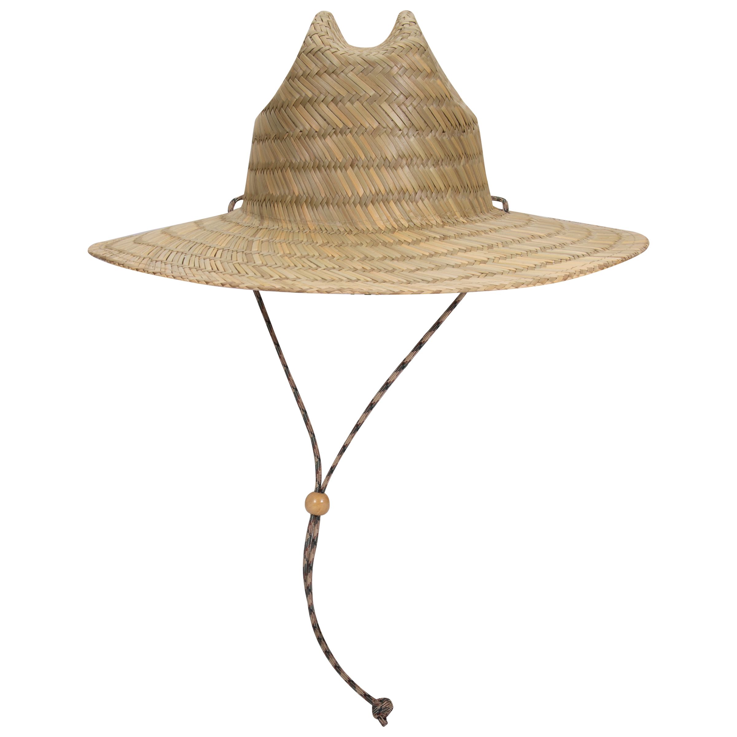 OTTO CAP® Straw Lifeguard Hat w/ Adjustable Cord 3