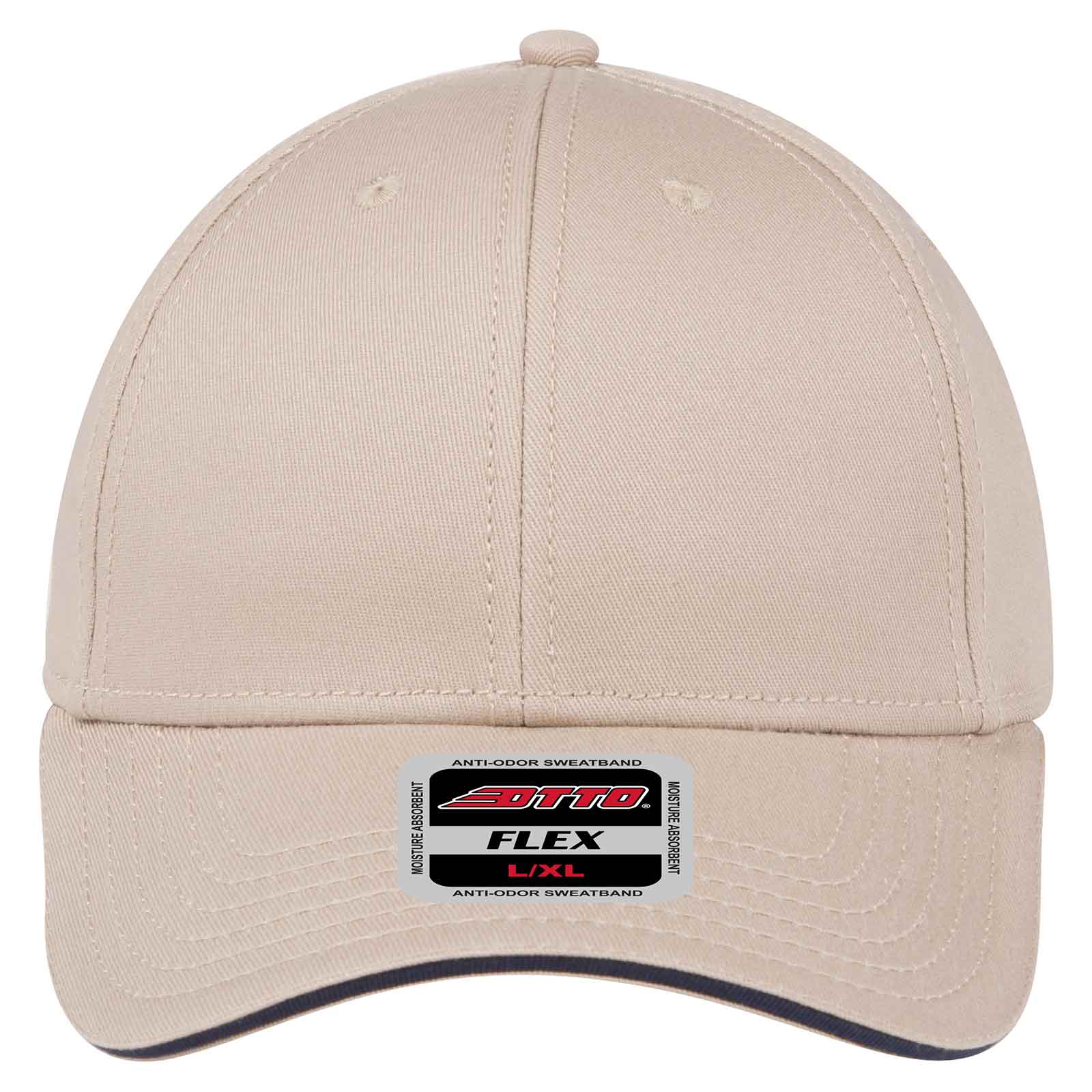 OTTO CAP® OTTO FLEX® Fitted 6 Panel Low Profile Baseball Cap 24