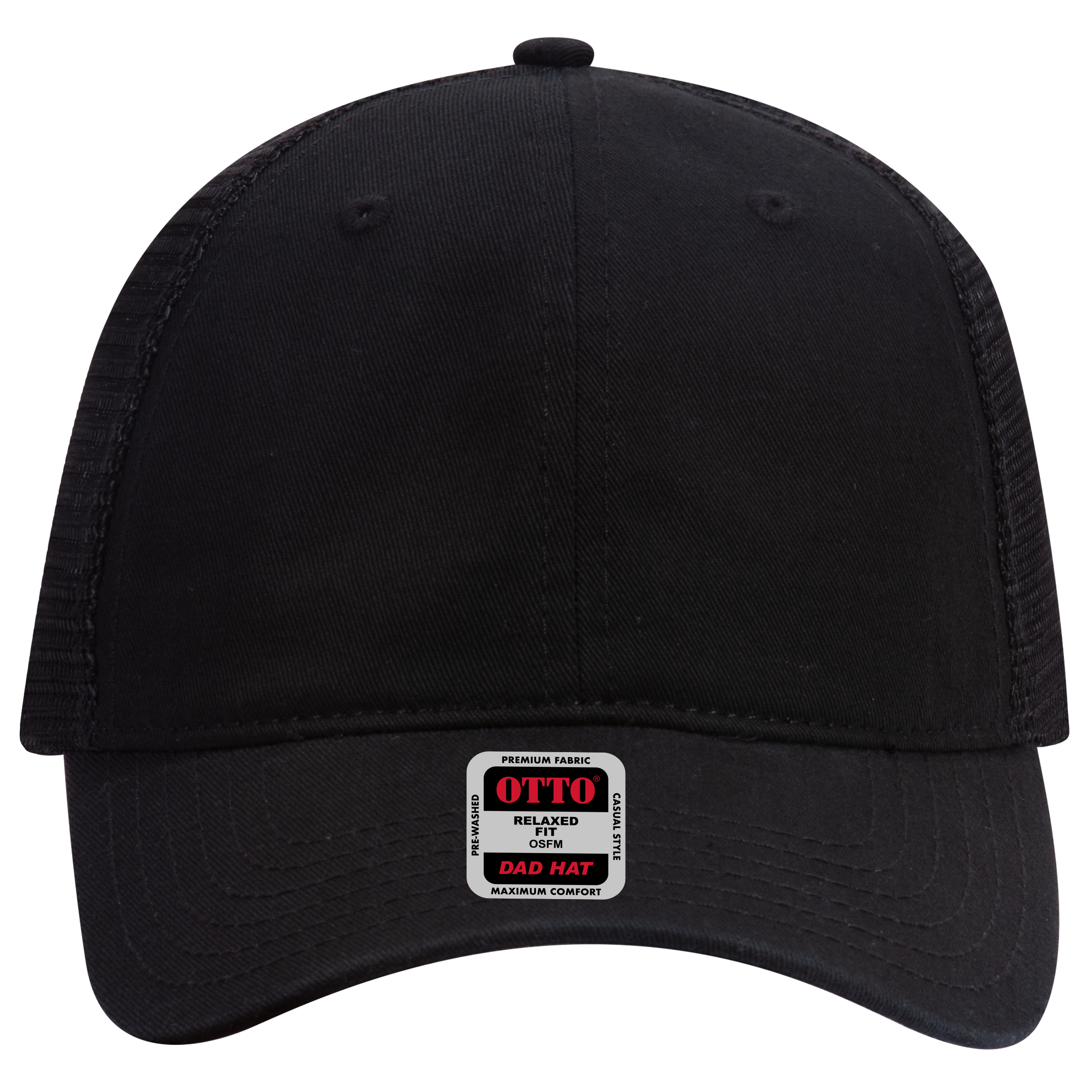 OTTO CAP® 6 Panel Low Profile Mesh Back Trucker Dad Hat 97