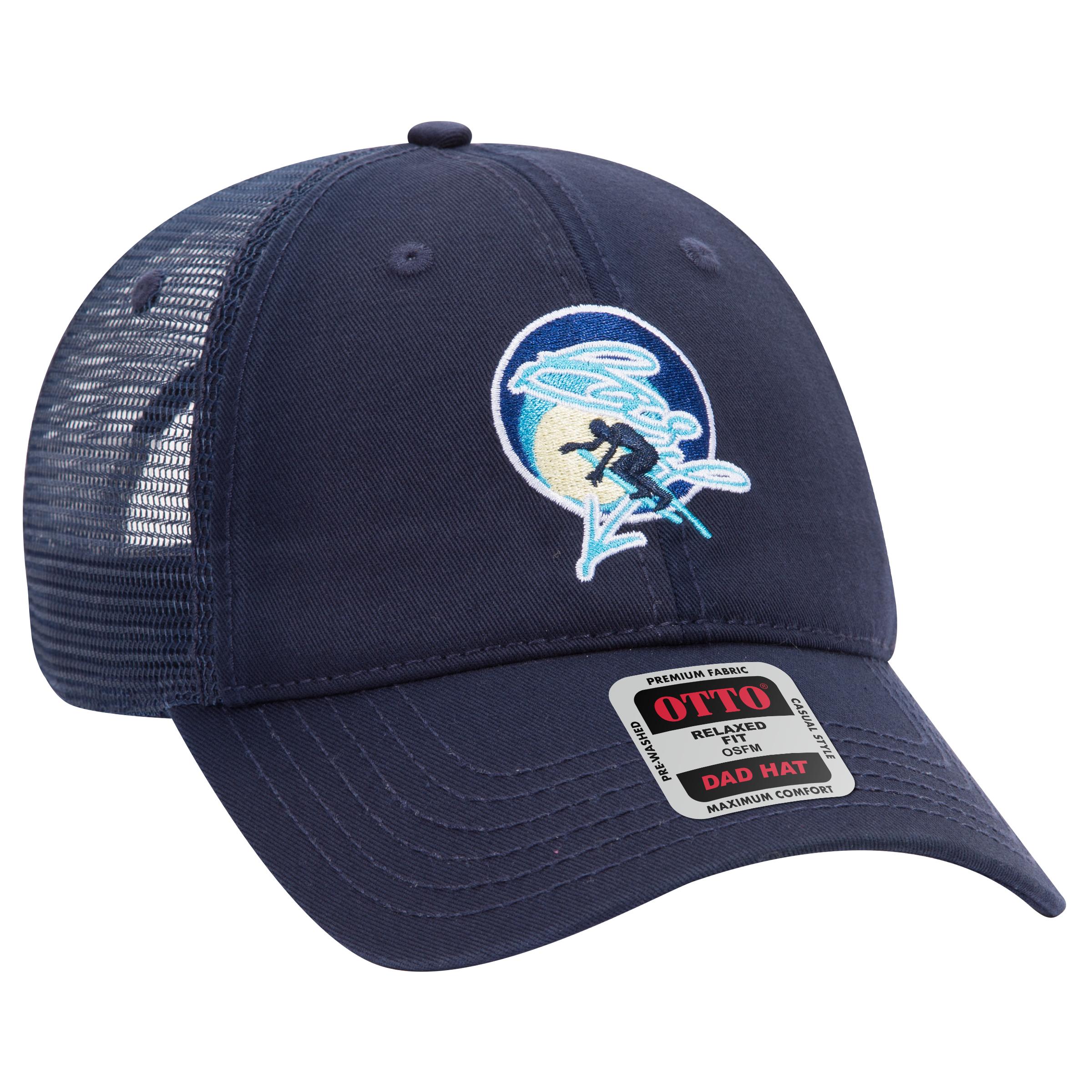 OTTO CAP® 6 Panel Low Profile Mesh Back Trucker Dad Hat 99