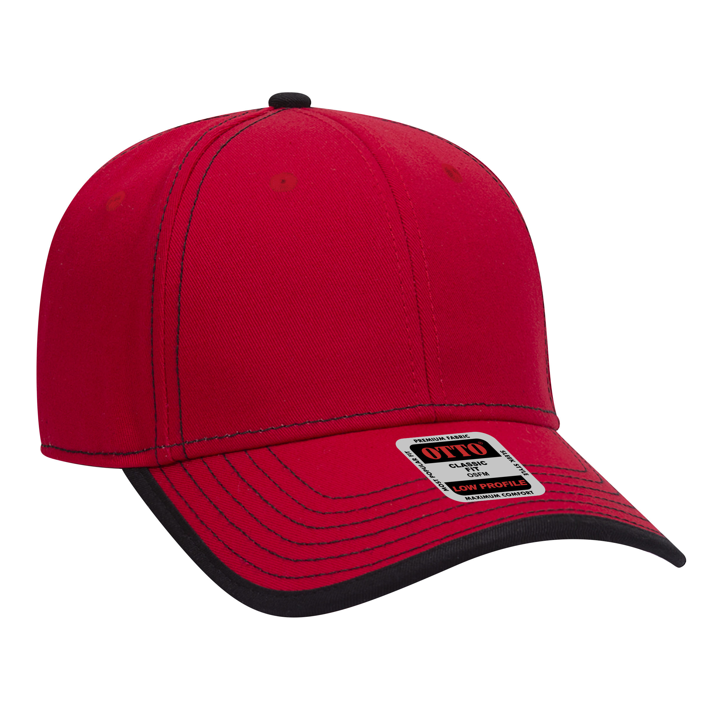 OTTO CAP® 6 Panel Low Profile Baseball Cap 151
