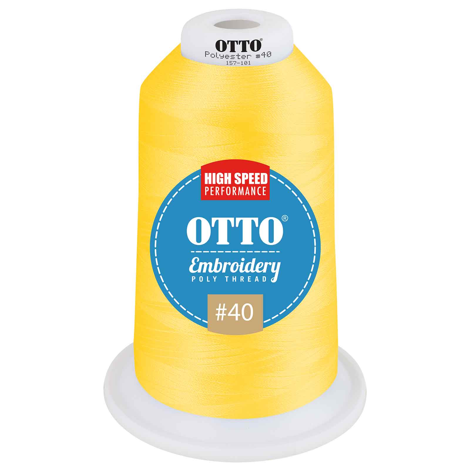 OTTO Embroidery Poly Thread #40 5,500 yd. King Cone 1630
