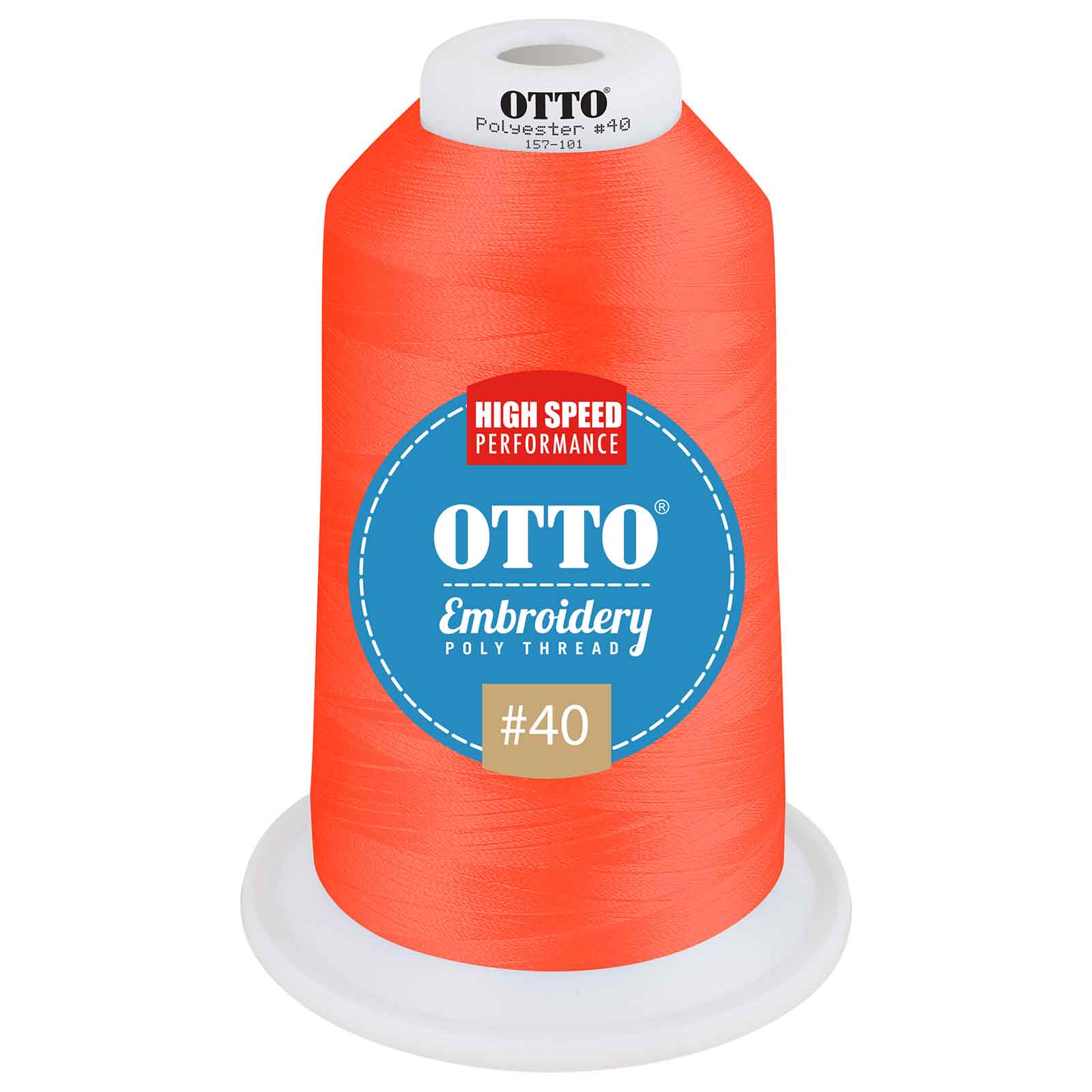 OTTO Embroidery Poly Thread #40 5,500 yd. King Cone 1632