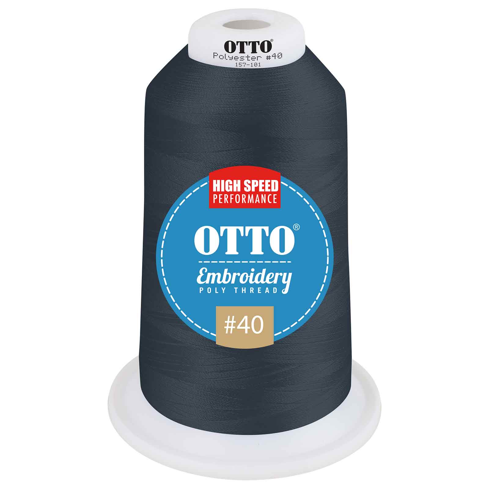 OTTO Embroidery Poly Thread #40 5,500 yd. King Cone 1635