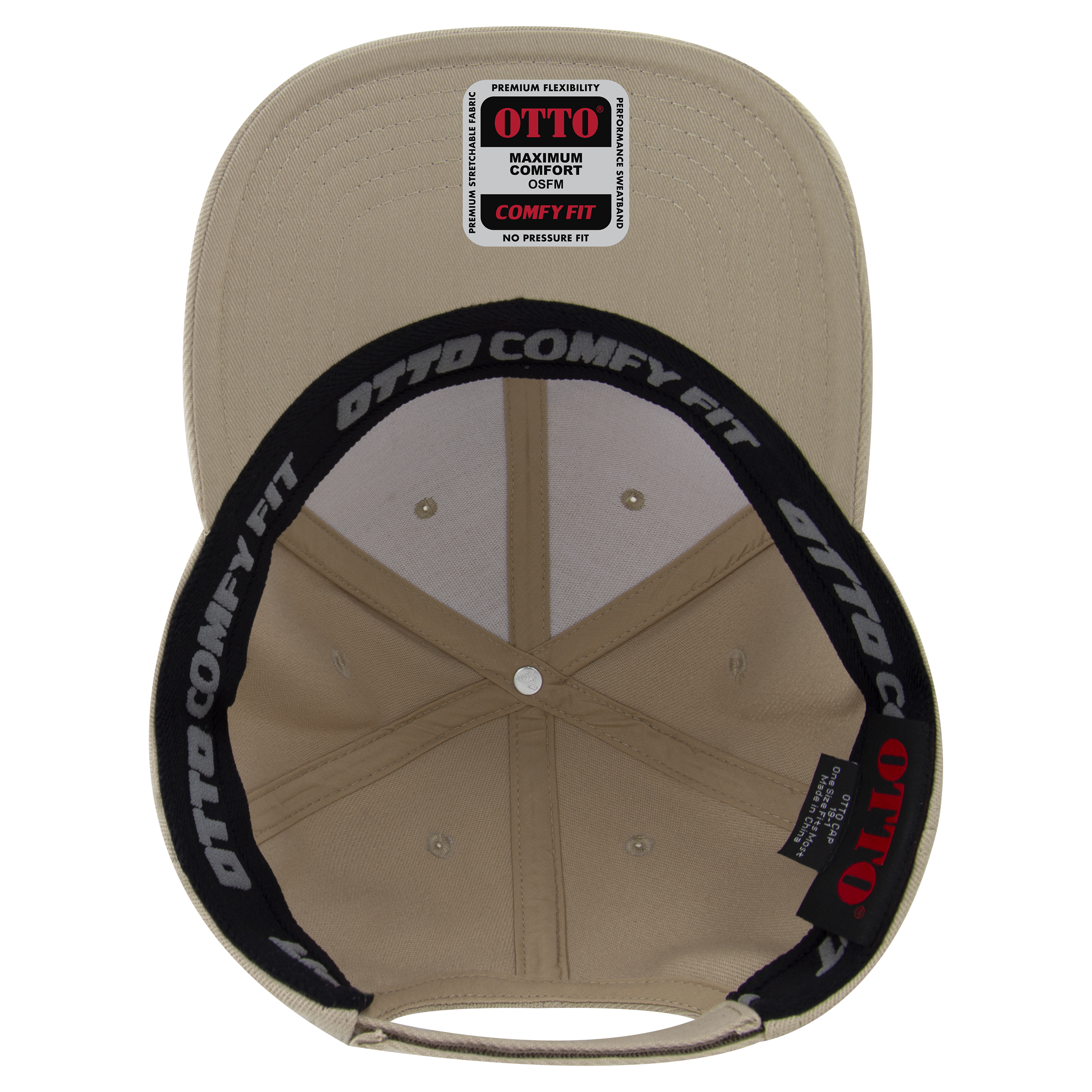 OTTO CAP® OTTO COMFY FIT® 6 Panel Low Profile Baseball Cap 81
