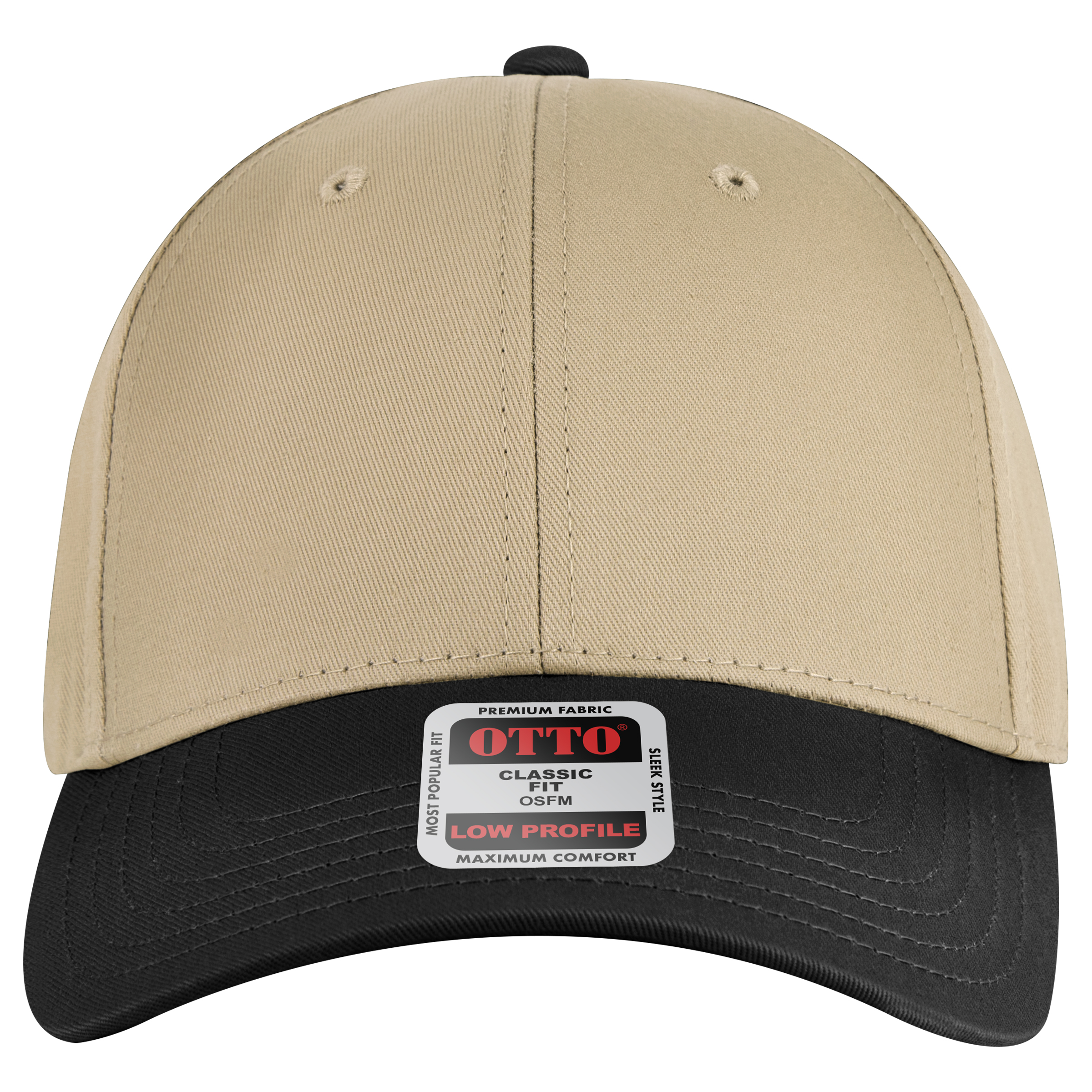 OTTO CAP® 6 Panel Low Profile Baseball Cap 340