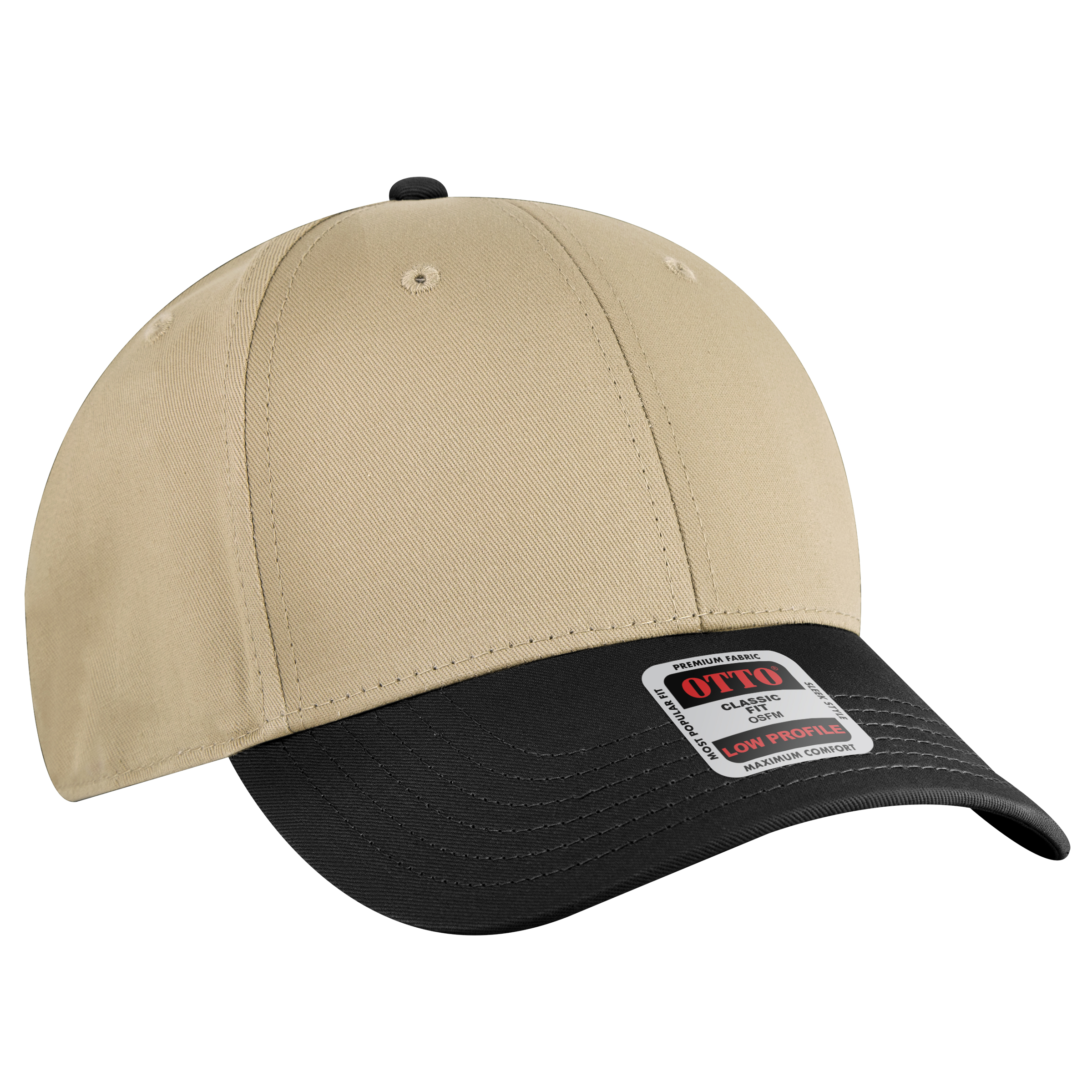 OTTO CAP® 6 Panel Low Profile Baseball Cap 341