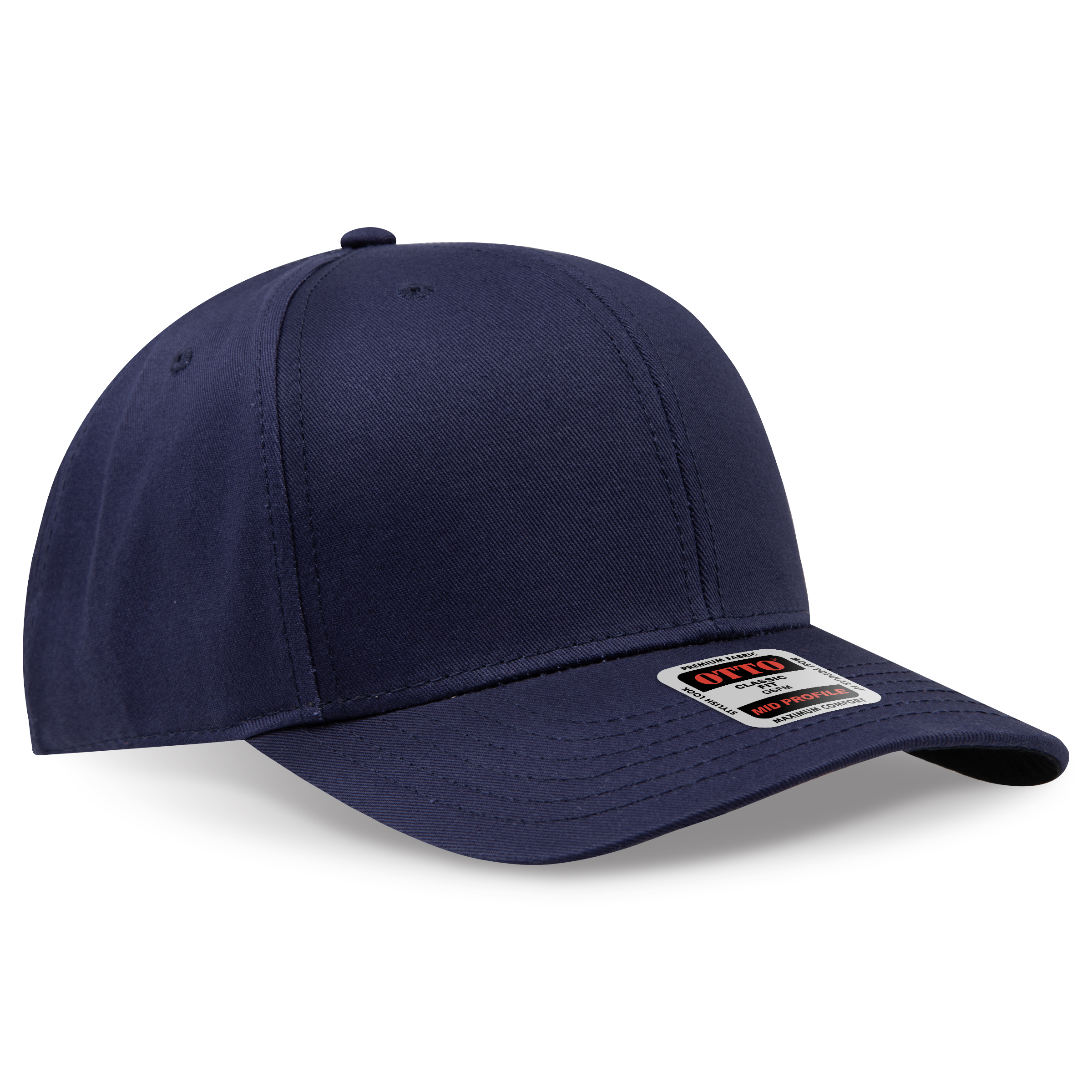 OTTO CAP® 6 Panel Mid Profile Baseball Cap 73