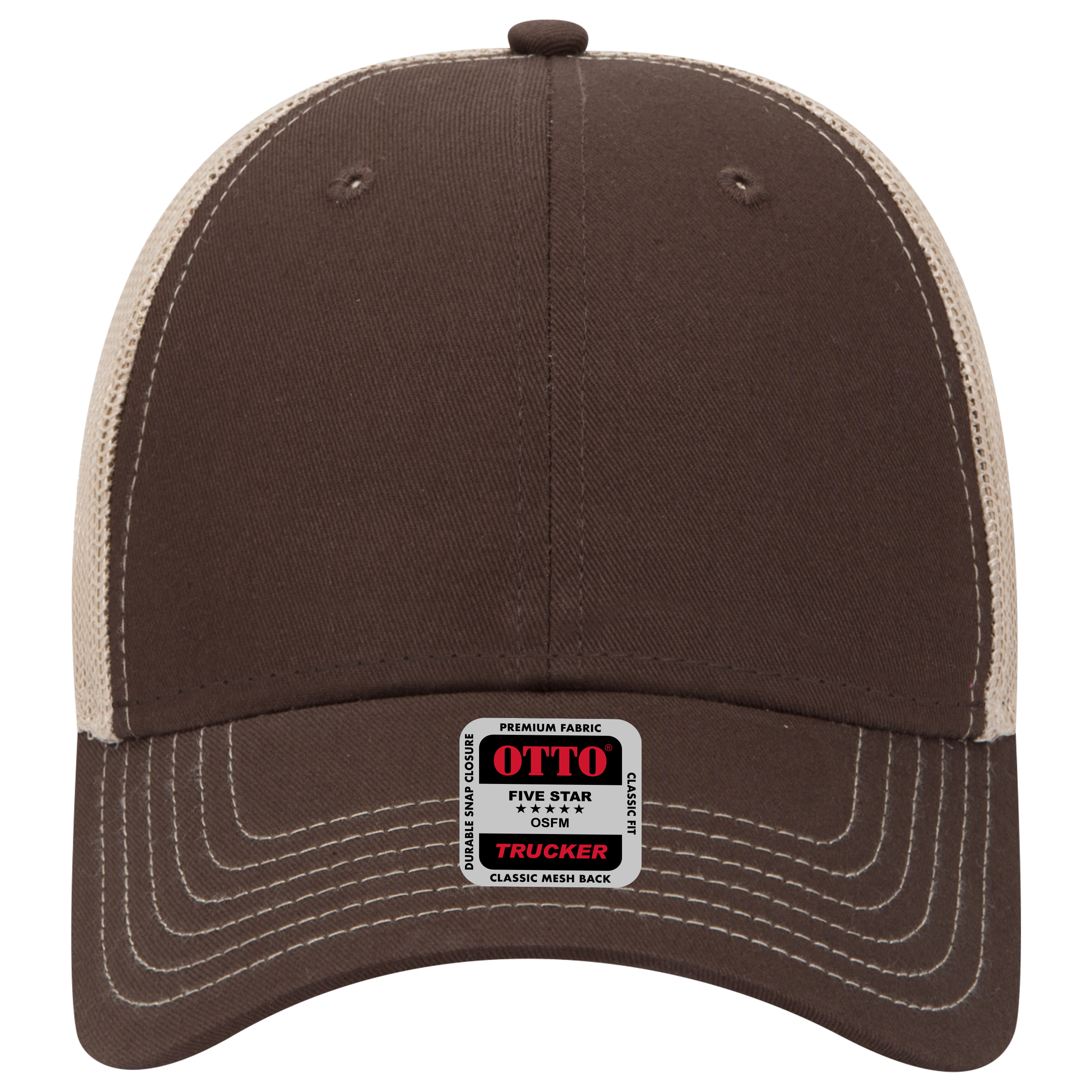 OTTO CAP® 6 Panel Low Profile Mesh Back Trucker Hat 109