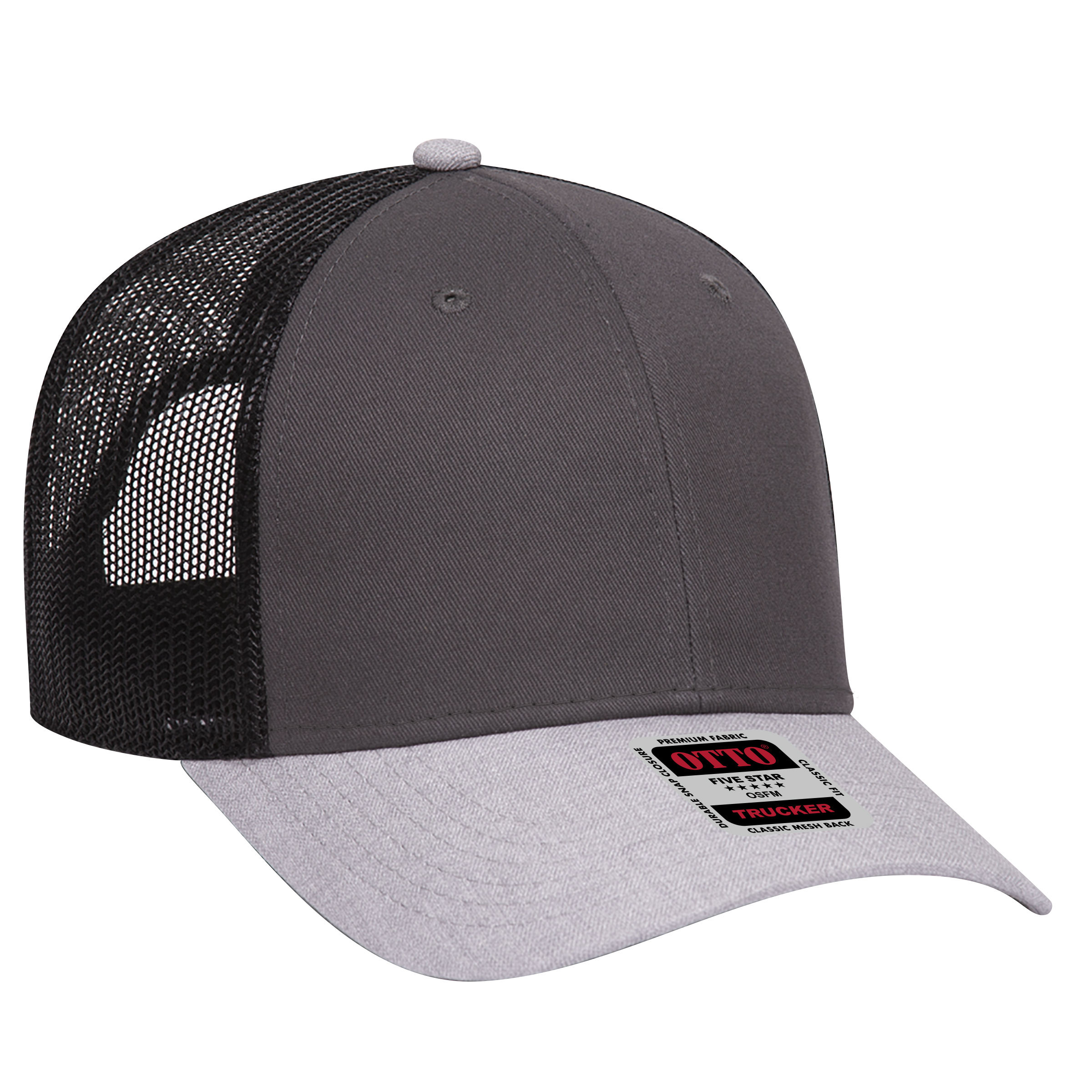 OTTO CAP® 6 Panel Low Profile Mesh Back Trucker Hat 113