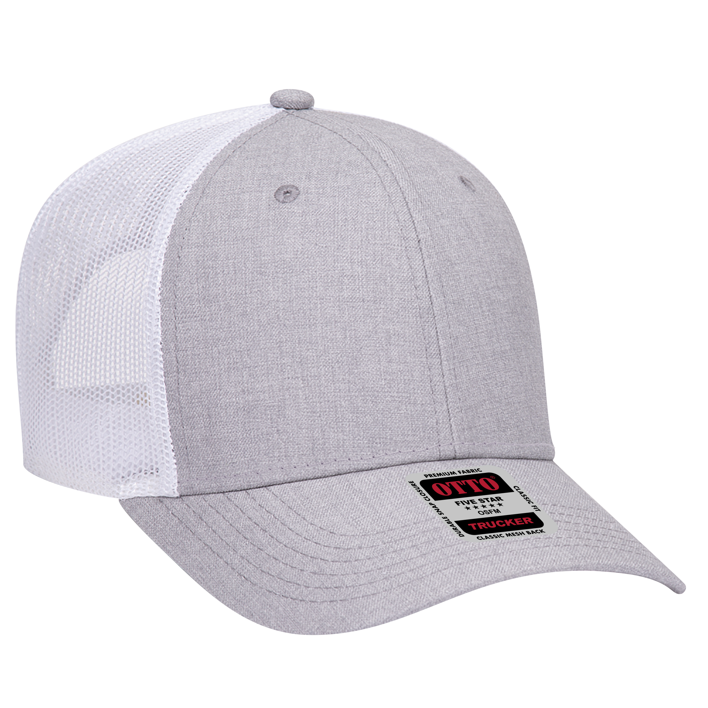 OTTO CAP® 6 Panel Low Profile Mesh Back Trucker Hat 115