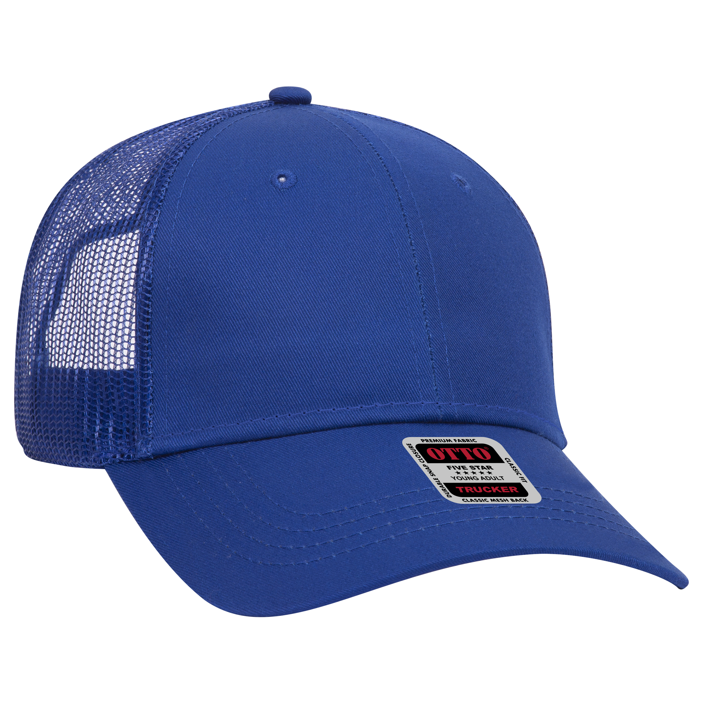 OTTO CAP® 6 Panel Low Profile Mesh Back Trucker Hat 98