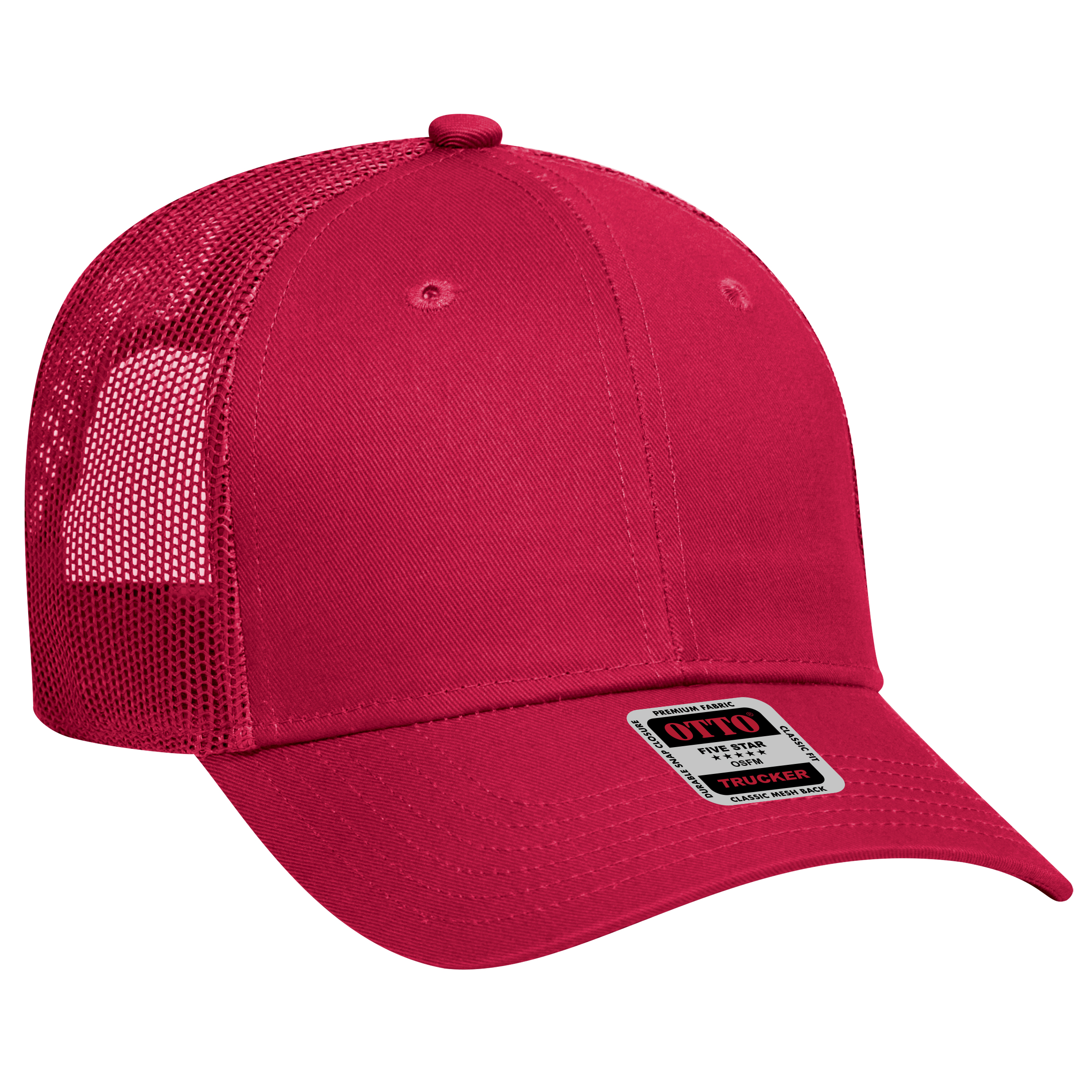 OTTO CAP® 6 Panel Low Profile Mesh Back Trucker Hat 101
