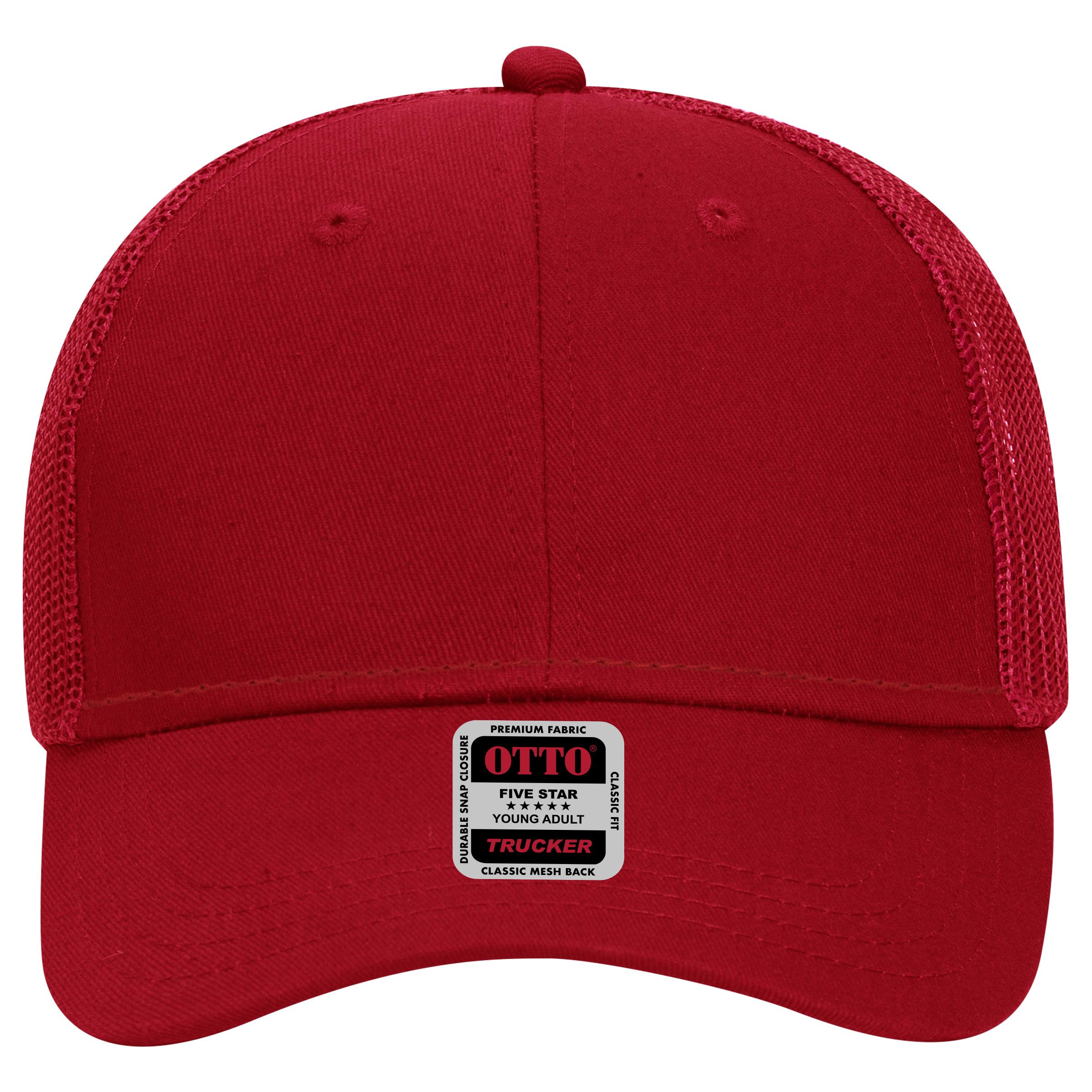 OTTO CAP® 6 Panel Low Profile Mesh Back Trucker Hat 102