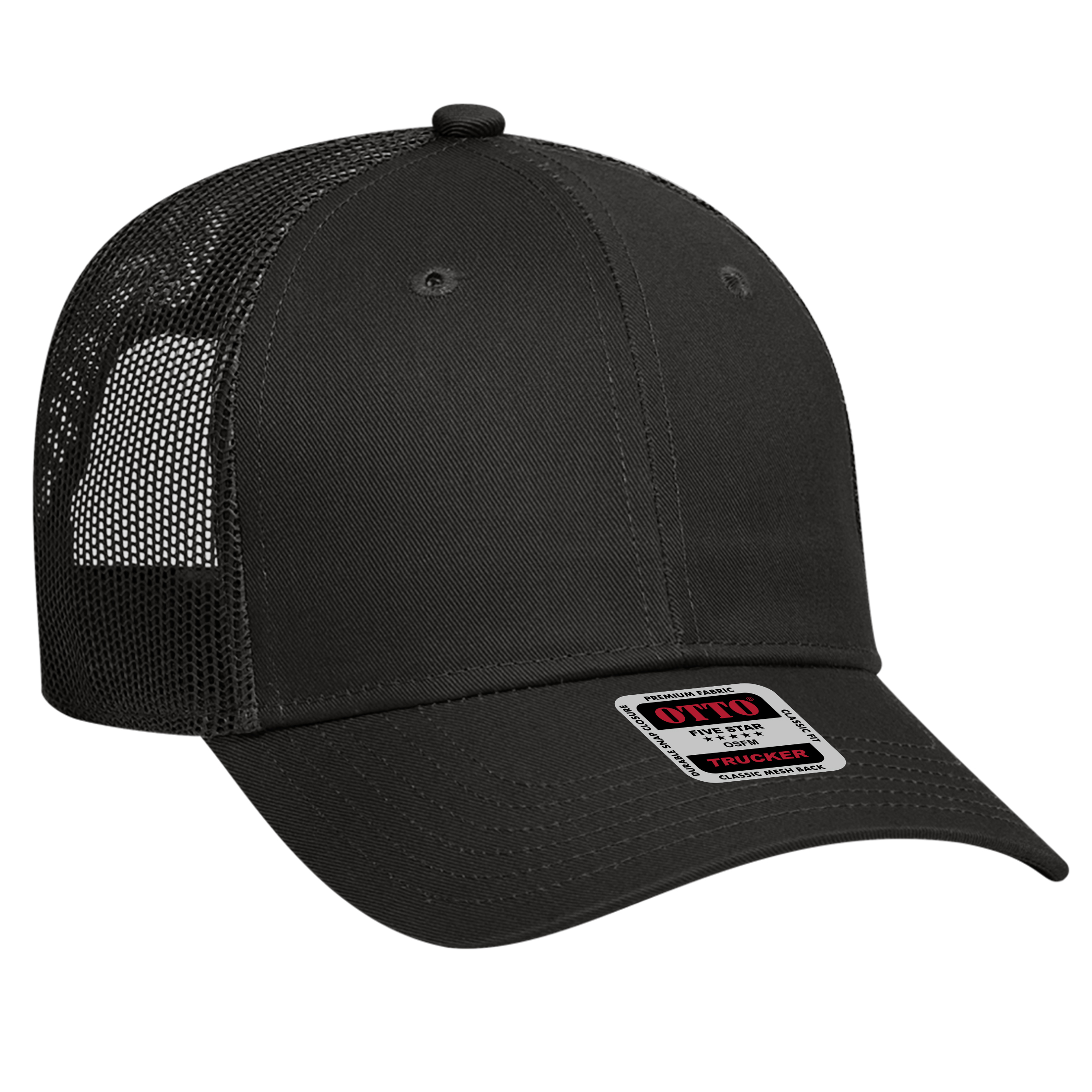 OTTO CAP® 6 Panel Low Profile Mesh Back Trucker Hat 103