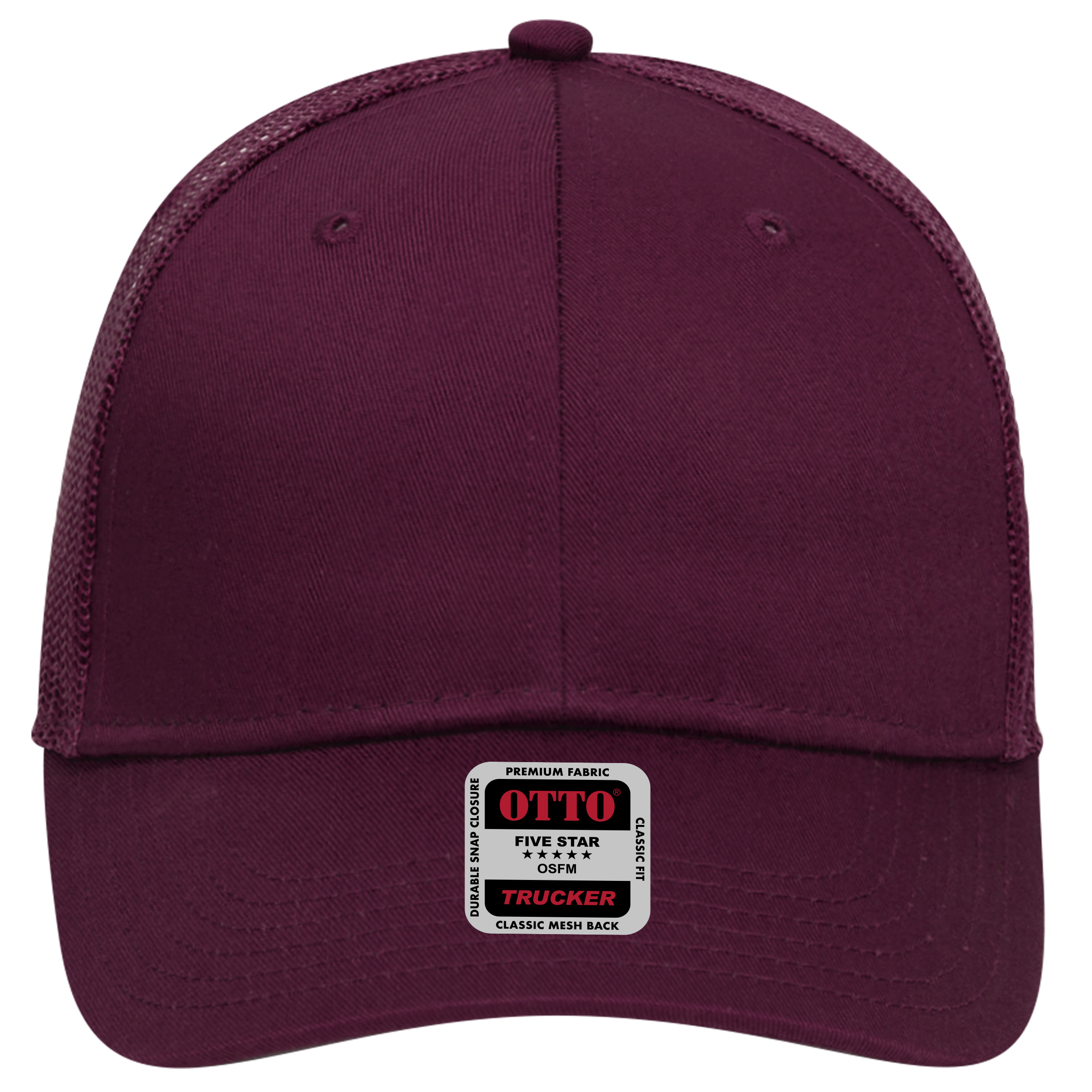OTTO CAP® 6 Panel Low Profile Mesh Back Trucker Hat 112