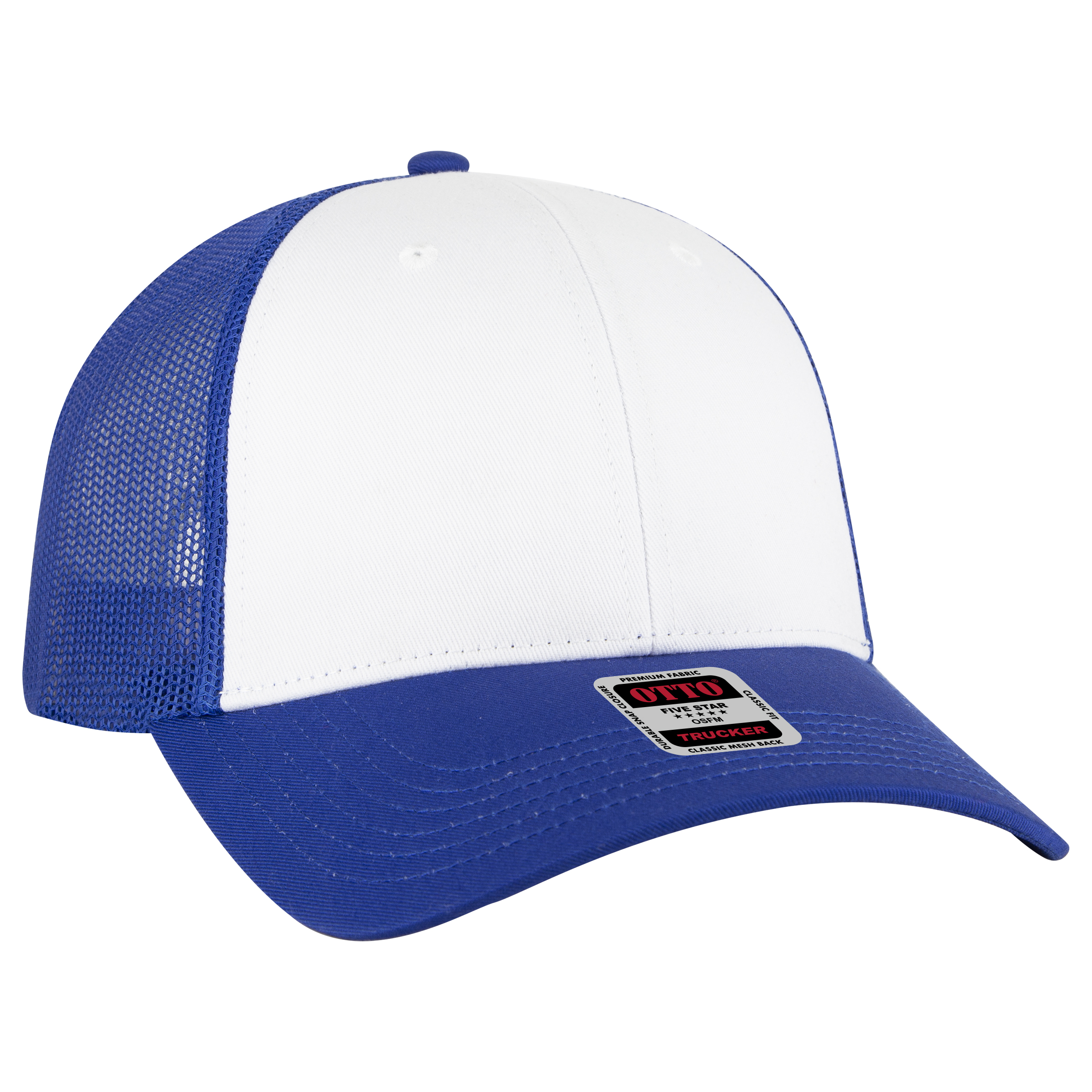 OTTO CAP® 6 Panel Low Profile Mesh Back Trucker Hat 117