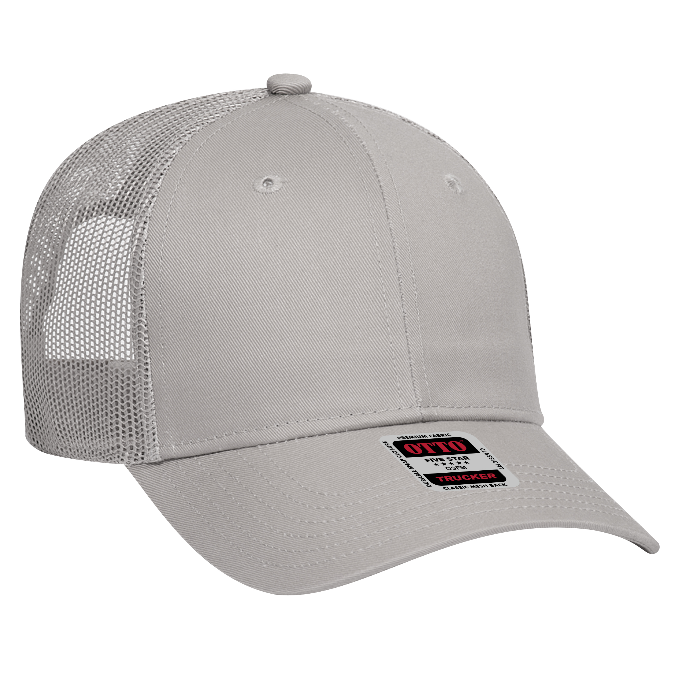 OTTO CAP® 6 Panel Low Profile Mesh Back Trucker Hat 122