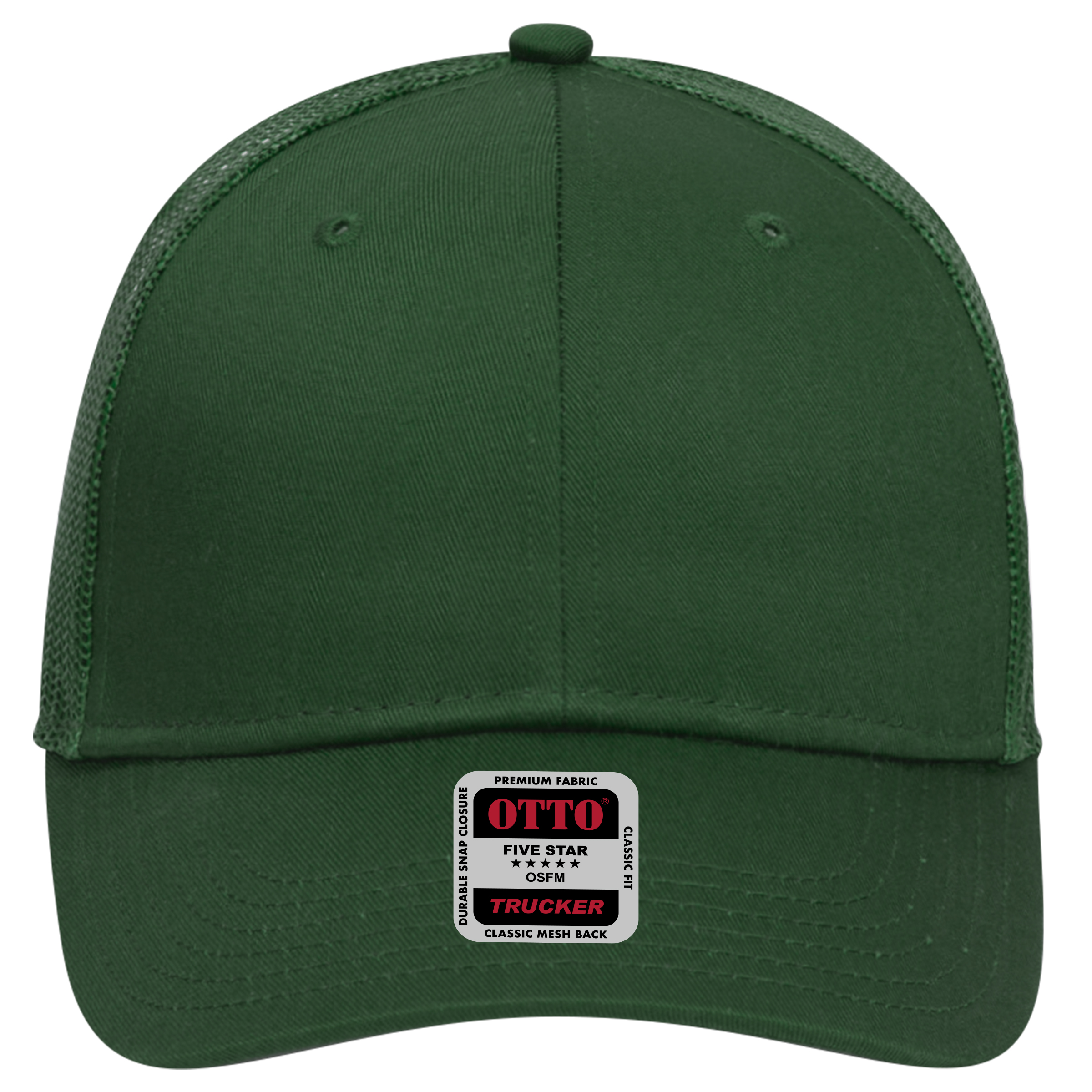 OTTO CAP® 6 Panel Low Profile Mesh Back Trucker Hat 126