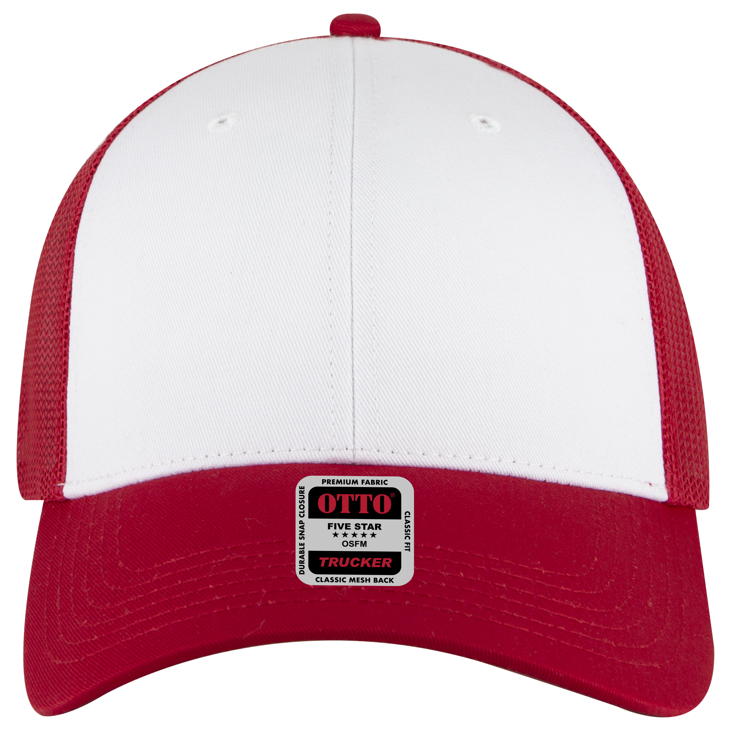 OTTO CAP® 6 Panel Low Profile Mesh Back Trucker Hat 131