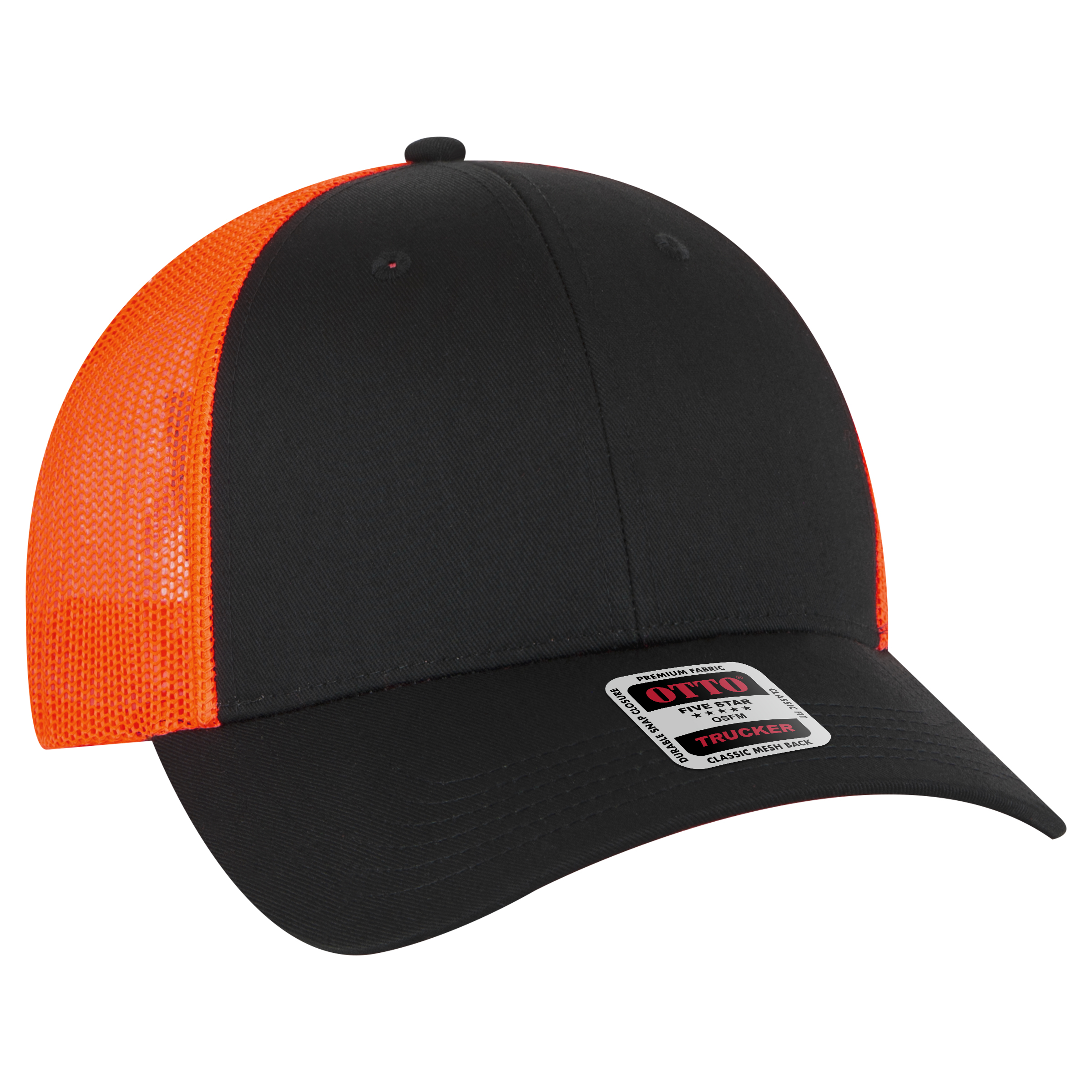 OTTO CAP® 6 Panel Low Profile Mesh Back Trucker Hat 141