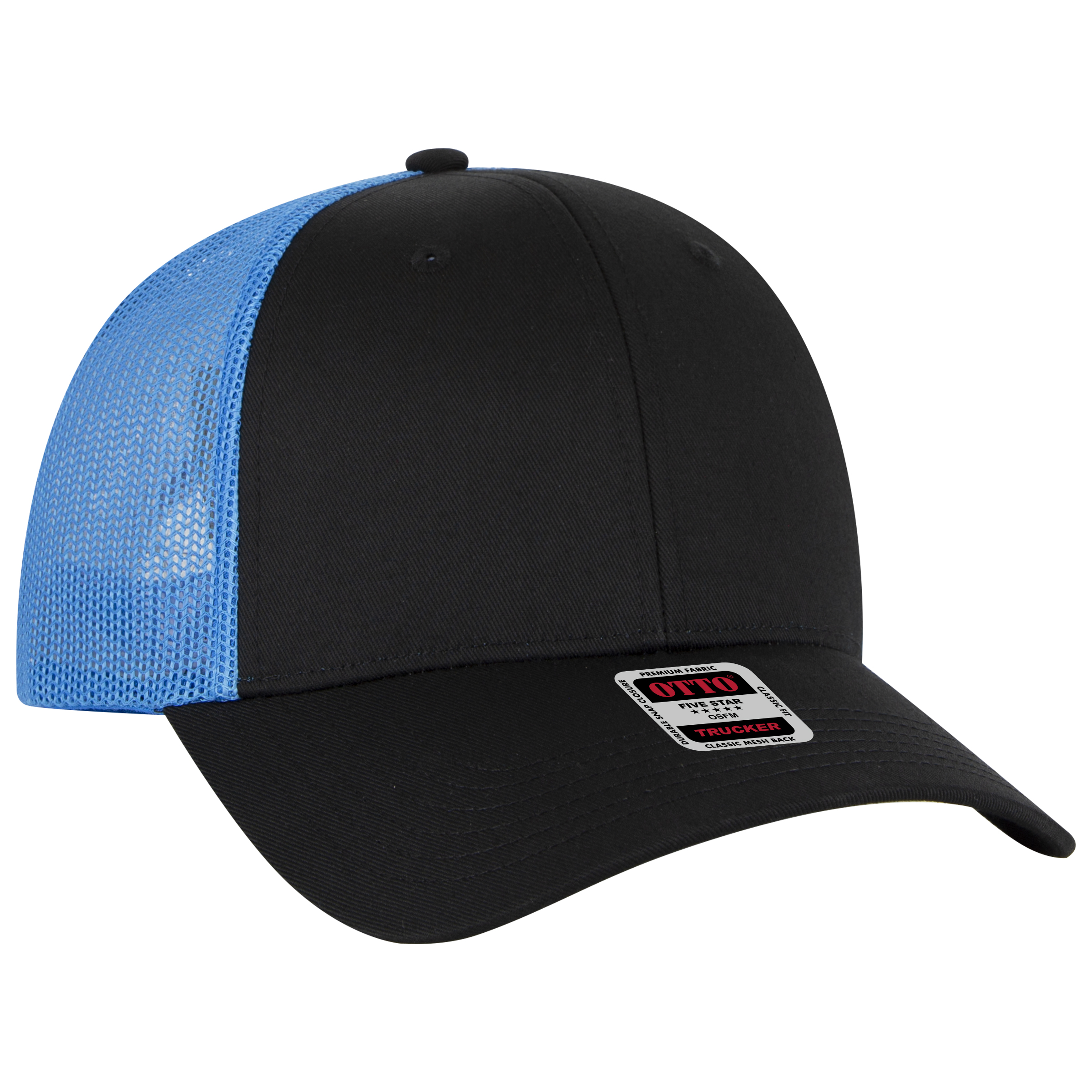 OTTO CAP® 6 Panel Low Profile Mesh Back Trucker Hat 143