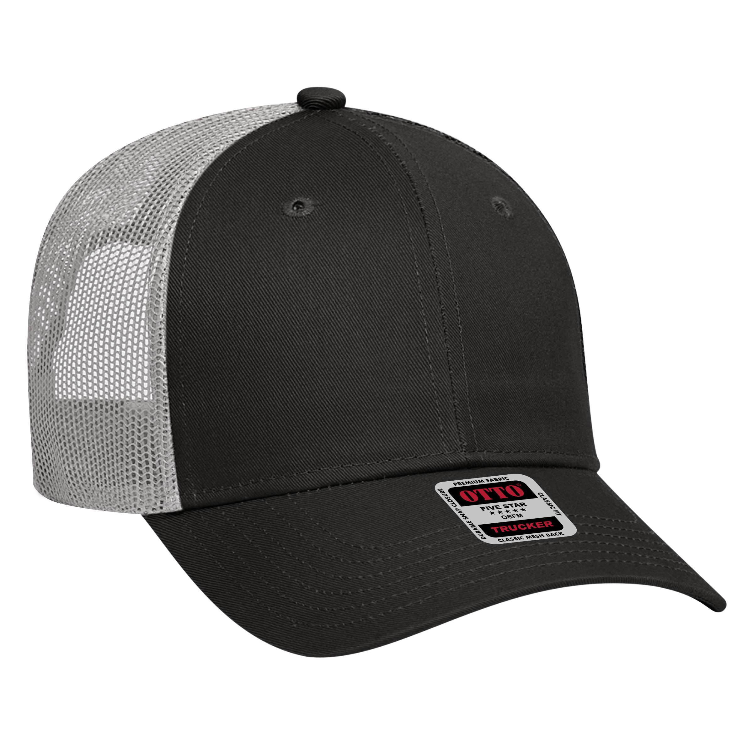 OTTO CAP® 6 Panel Low Profile Mesh Back Trucker Hat 146