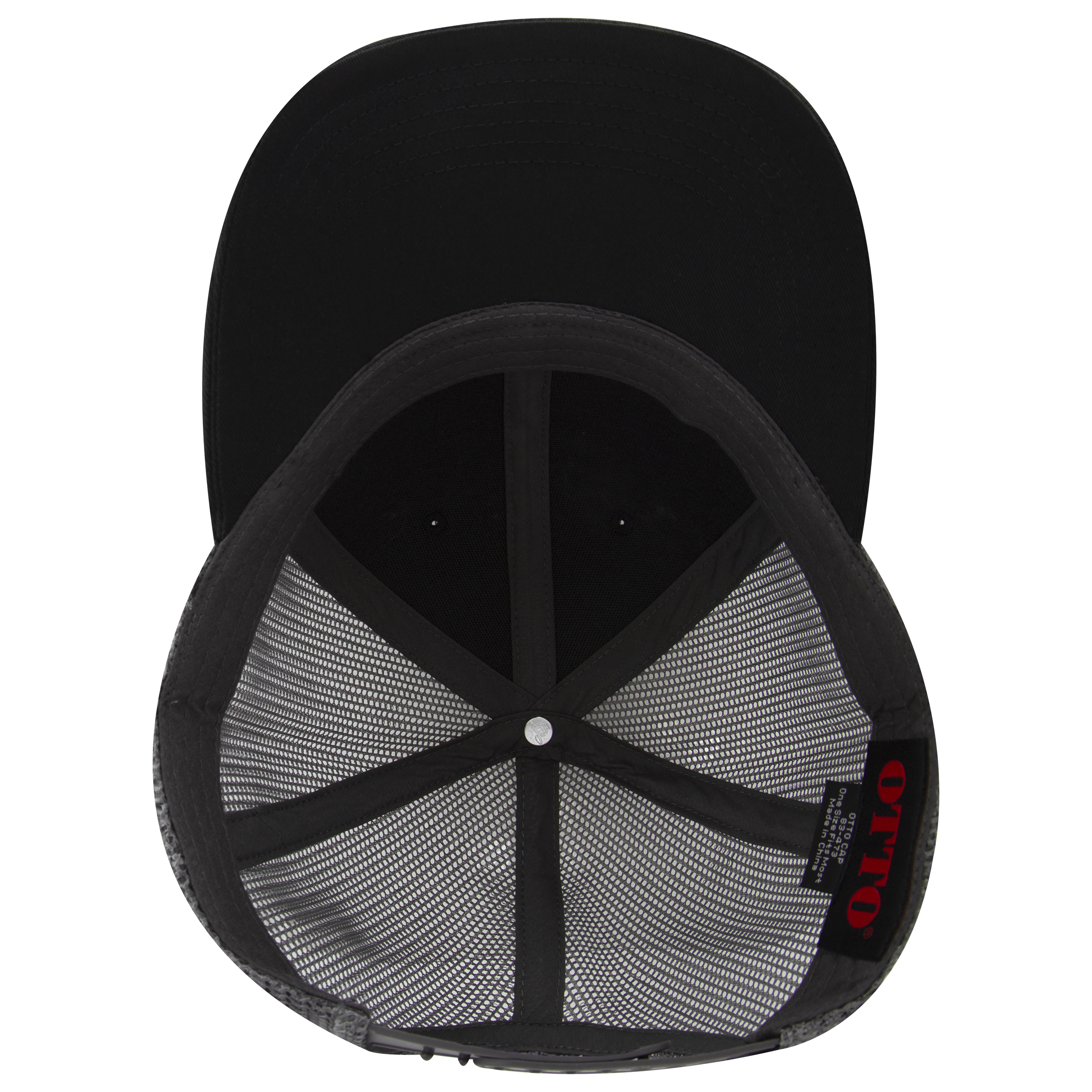 OTTO CAP® 6 Panel Low Profile Mesh Back Trucker Hat 150