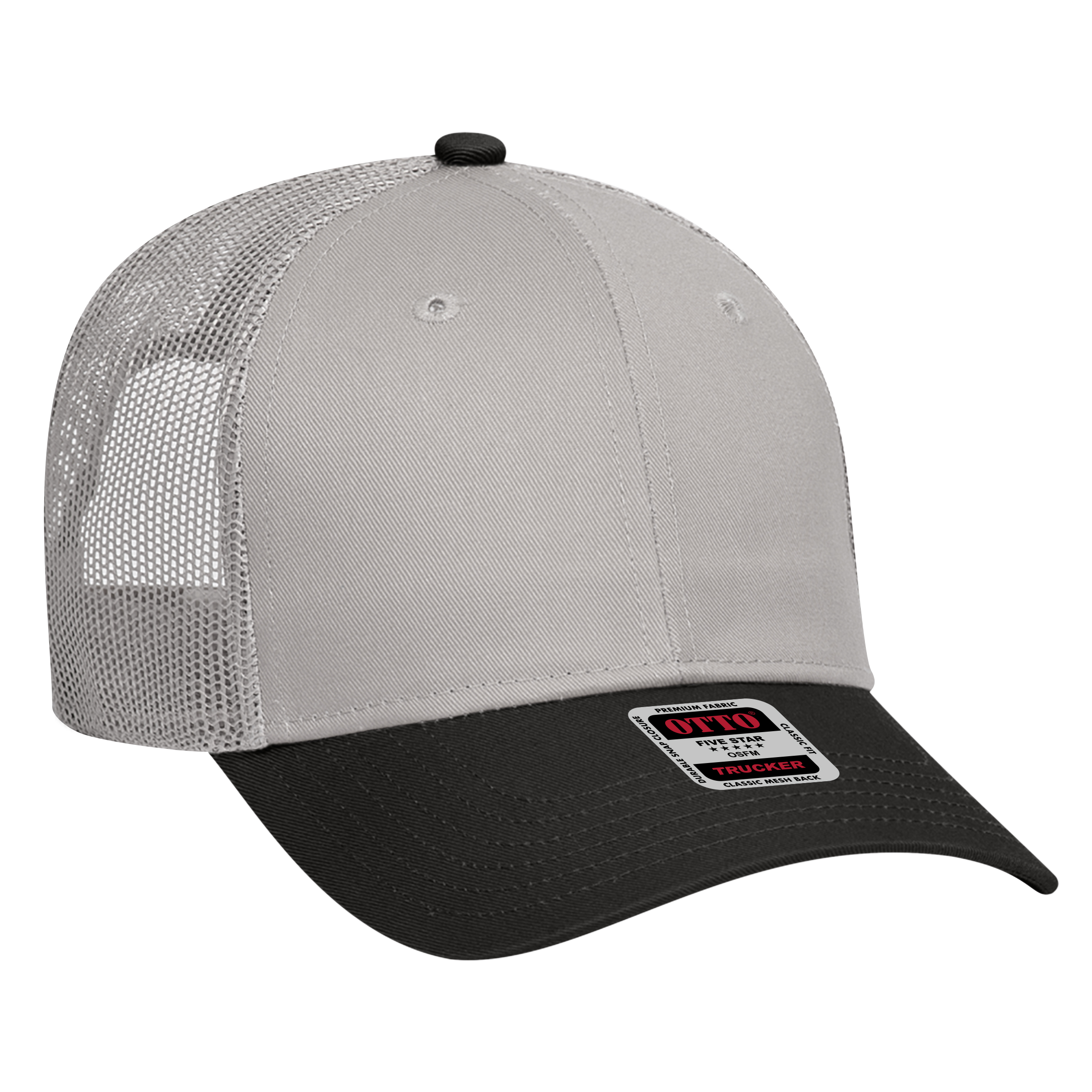 OTTO CAP® 6 Panel Low Profile Mesh Back Trucker Hat 156