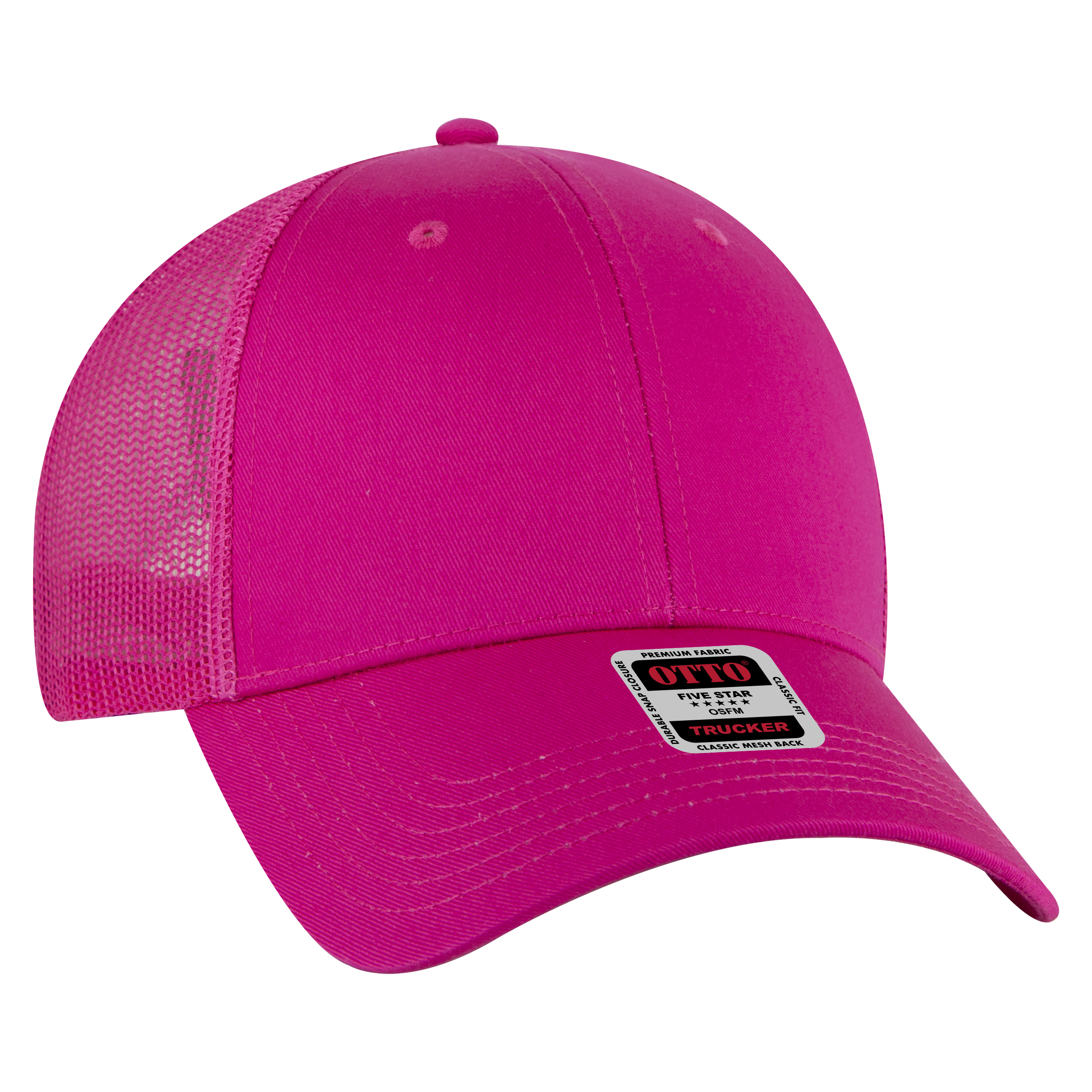 OTTO CAP® 6 Panel Low Profile Mesh Back Trucker Hat 171