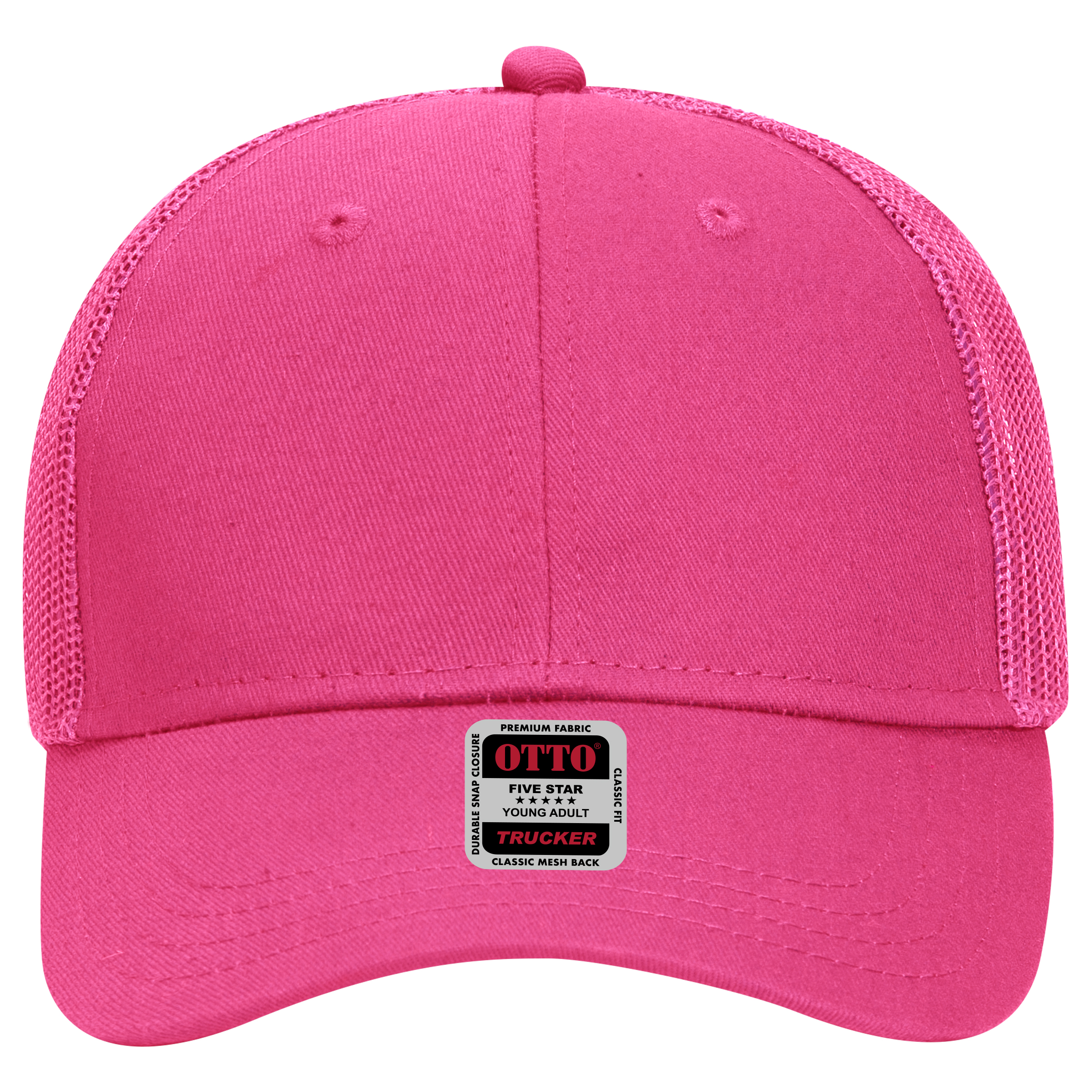 OTTO CAP® 6 Panel Low Profile Mesh Back Trucker Hat 173