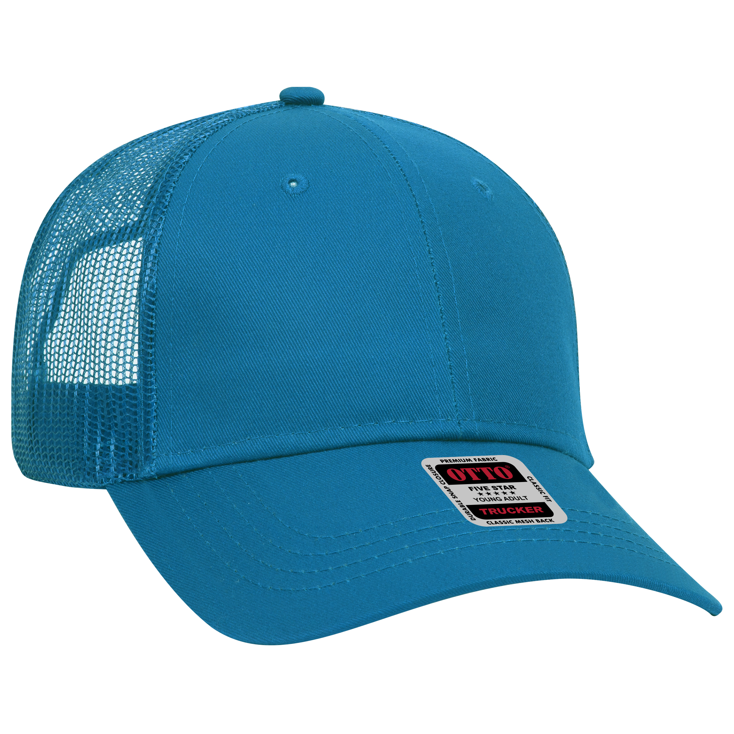 OTTO CAP® 6 Panel Low Profile Mesh Back Trucker Hat 177