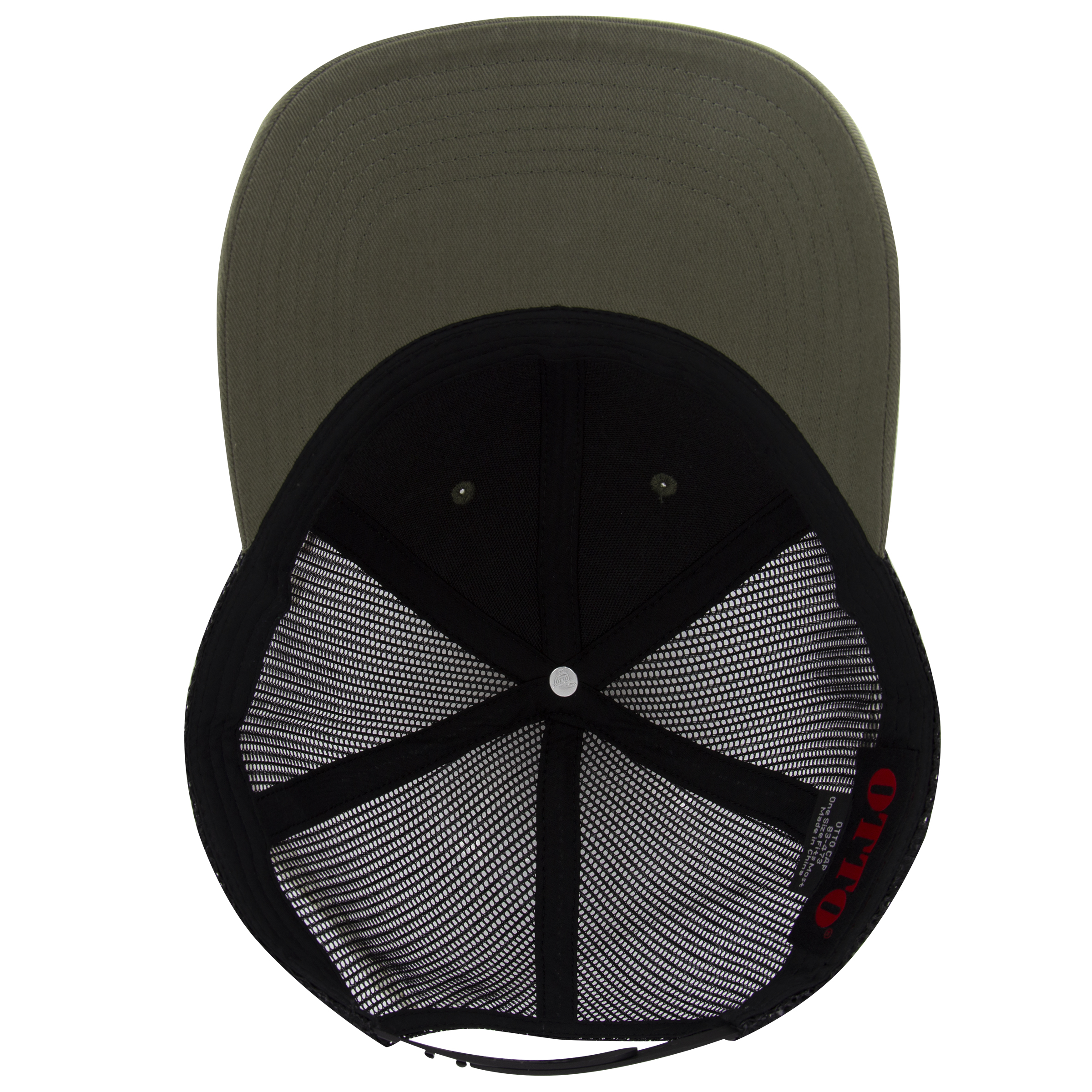 OTTO CAP® 6 Panel Low Profile Mesh Back Trucker Hat 182