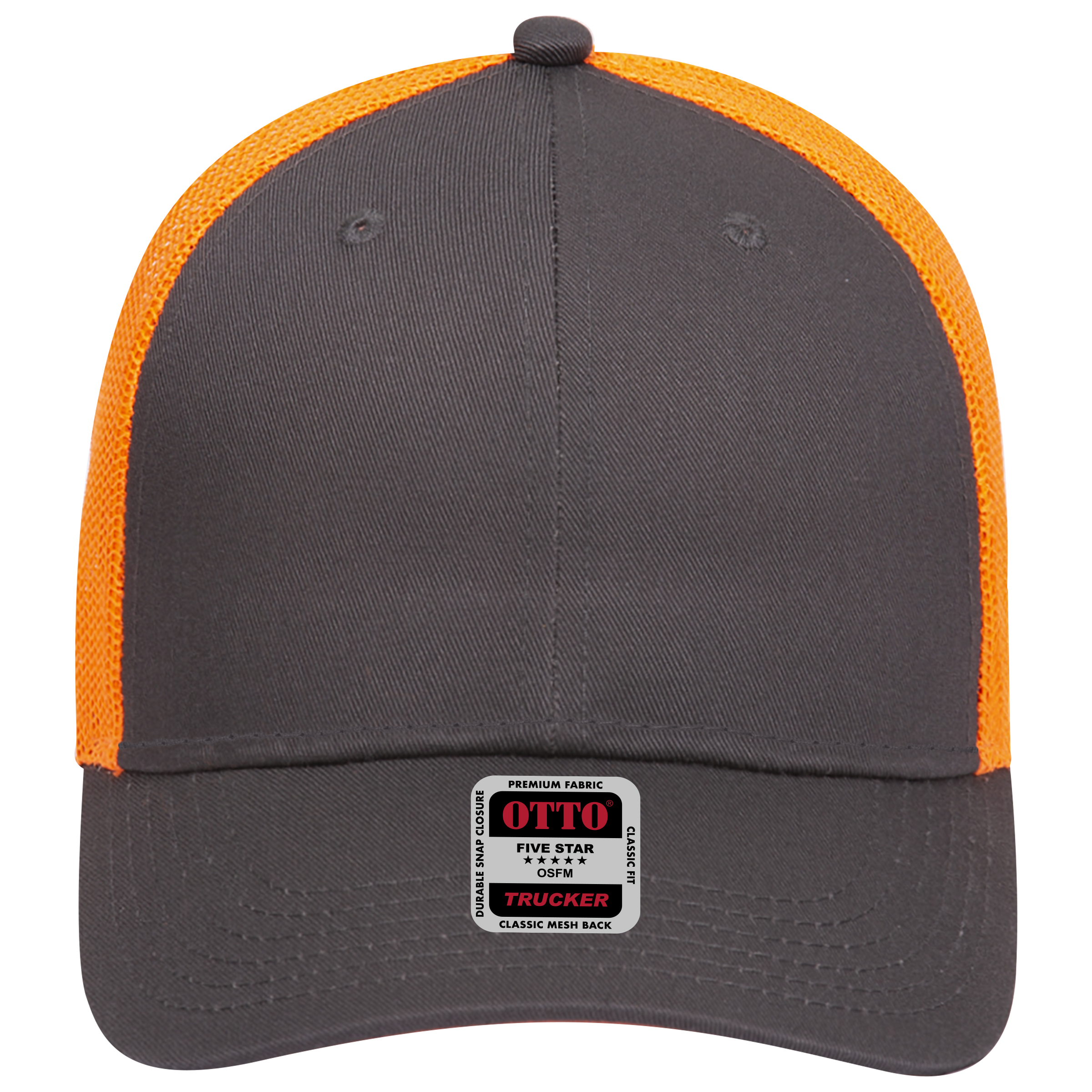 OTTO CAP® 6 Panel Low Profile Mesh Back Trucker Hat 190