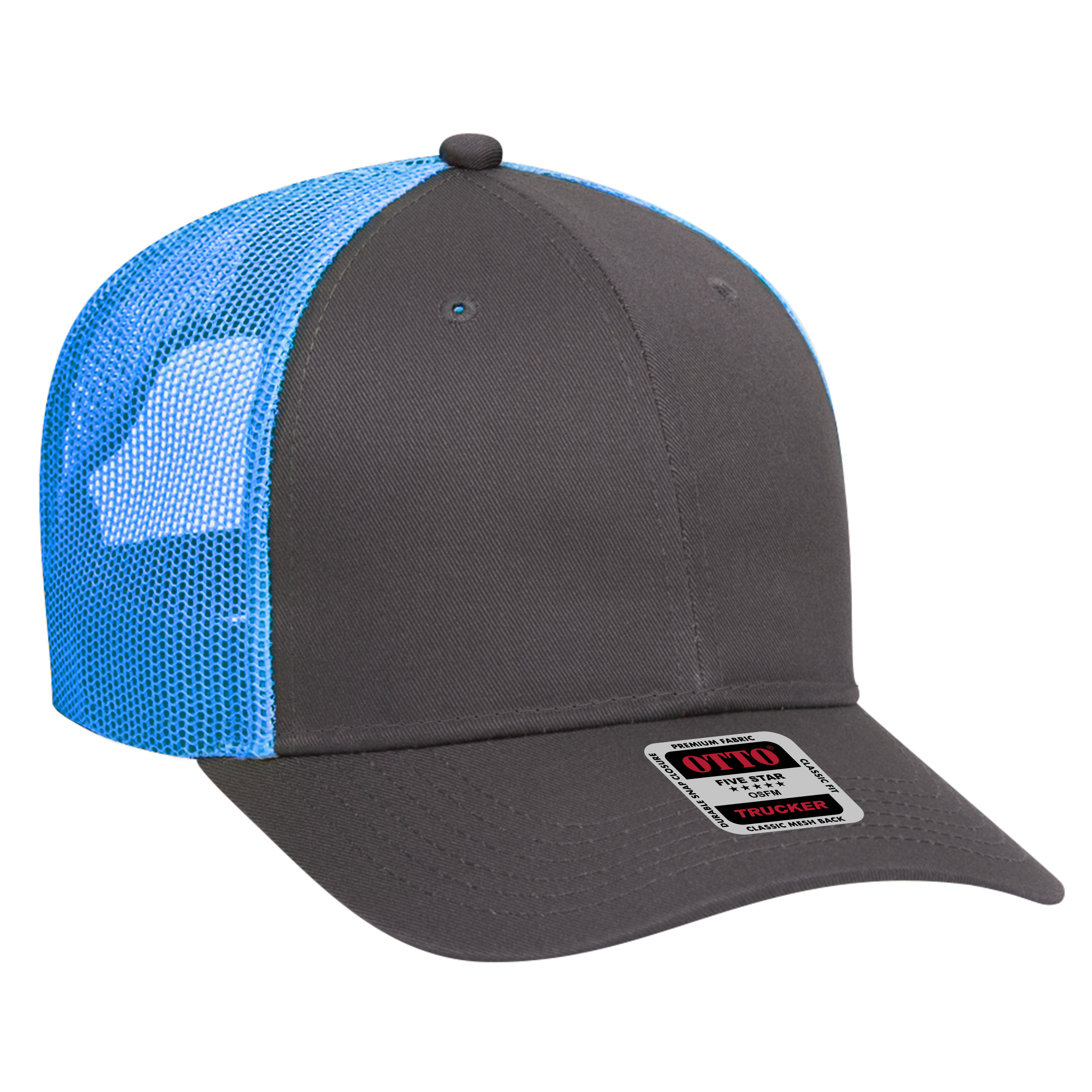 OTTO CAP® 6 Panel Low Profile Mesh Back Trucker Hat 192