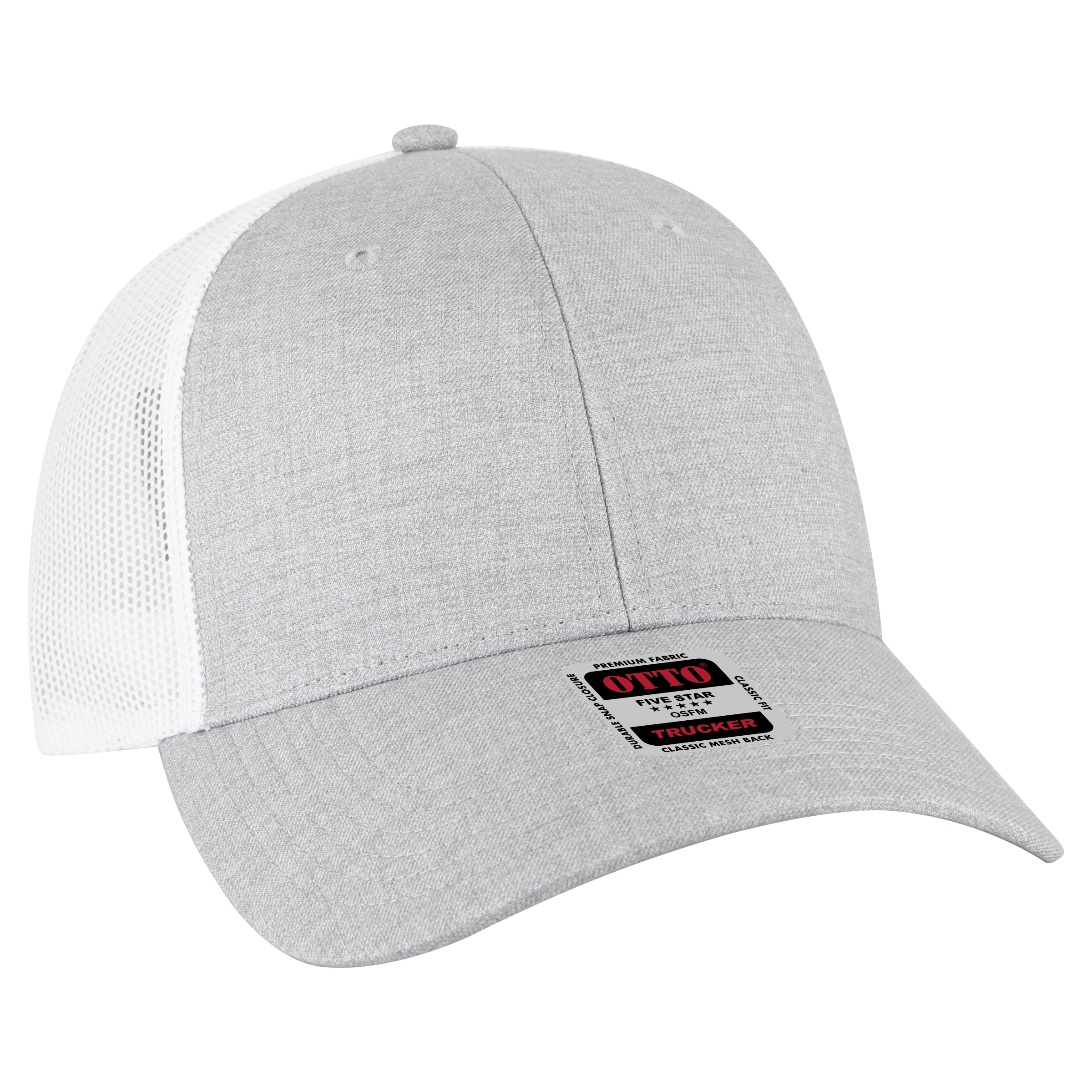 OTTO CAP® 6 Panel Low Profile Mesh Back Trucker Hat 203