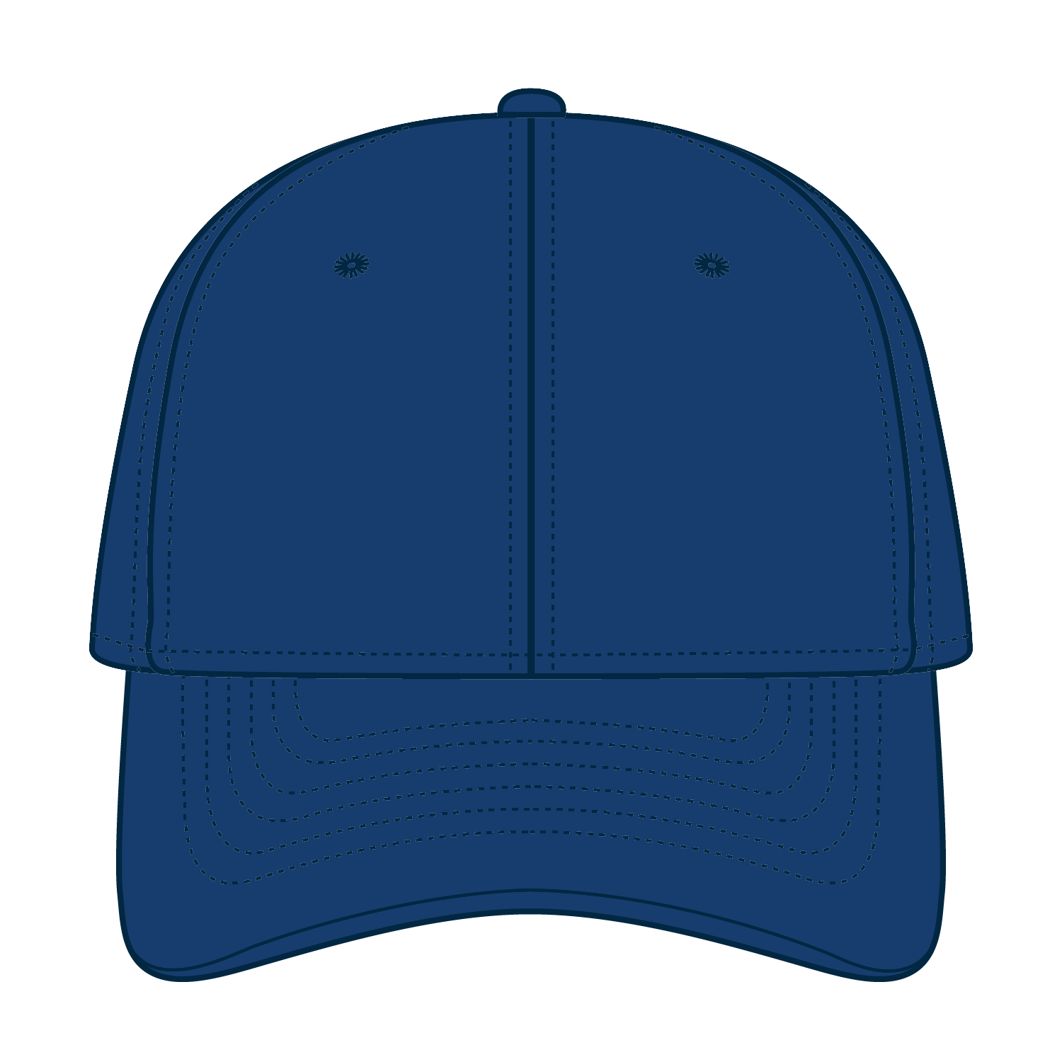 OTTO CAP® 6 Panel Low Profile Baseball Cap