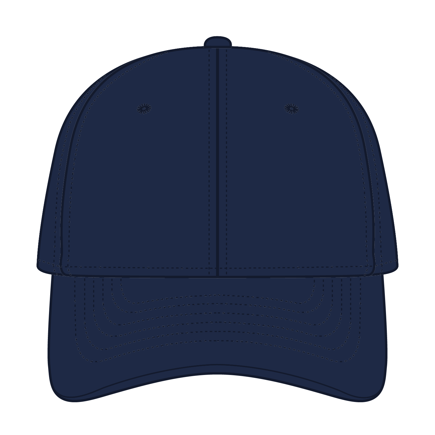 OTTO CAP® 6 Panel Low Profile Baseball Cap